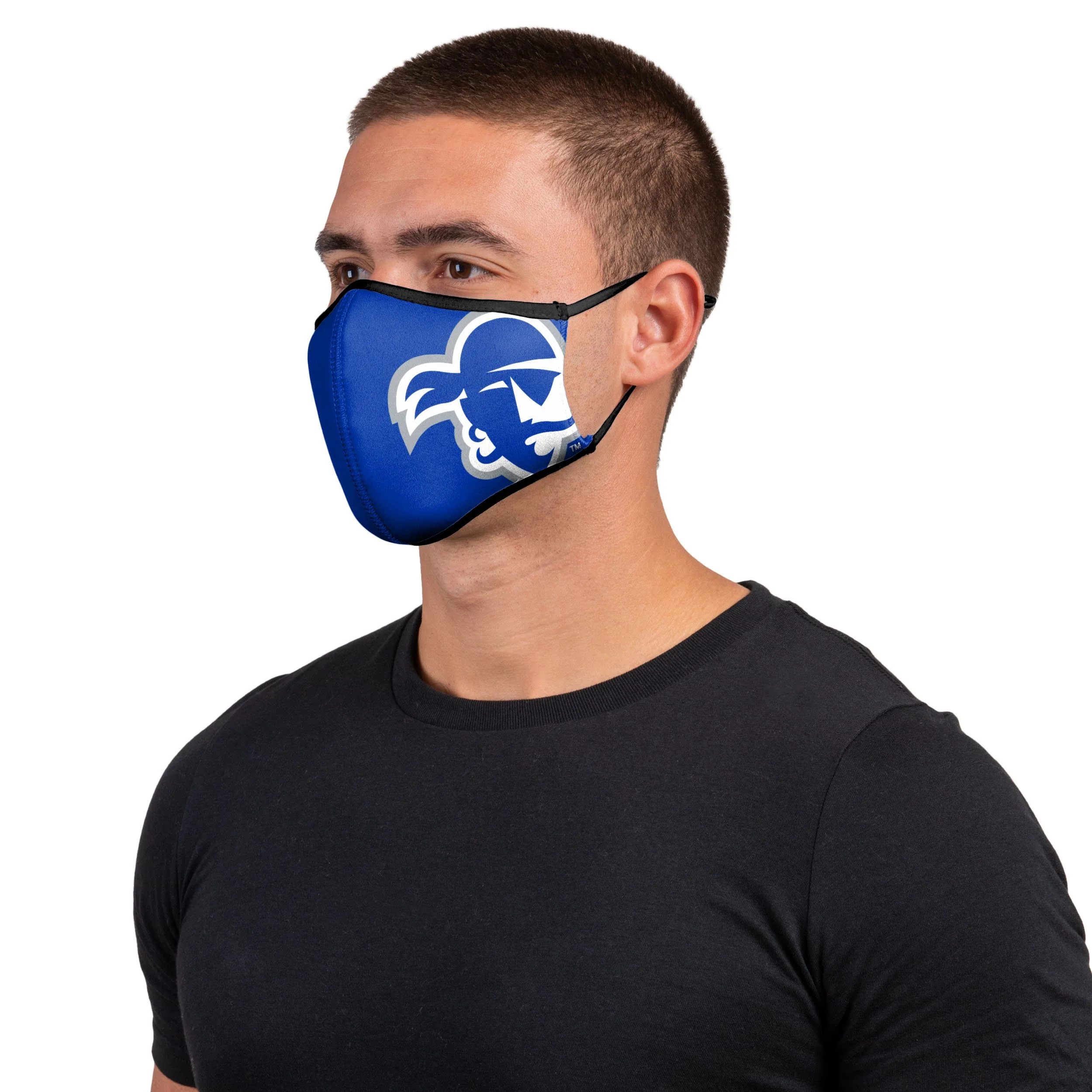 Seton Hall Pirates NCAA Sport 3 Pack Face Cover - Image 2