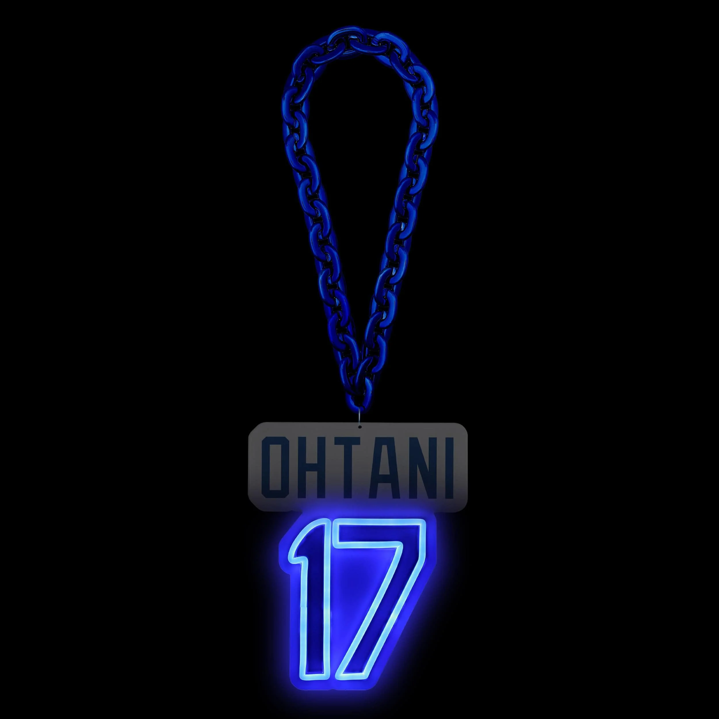 Shohei Ohtani Los Angeles Dodgers MLB Neon Light Up Big Logo Player Chain - Image 2