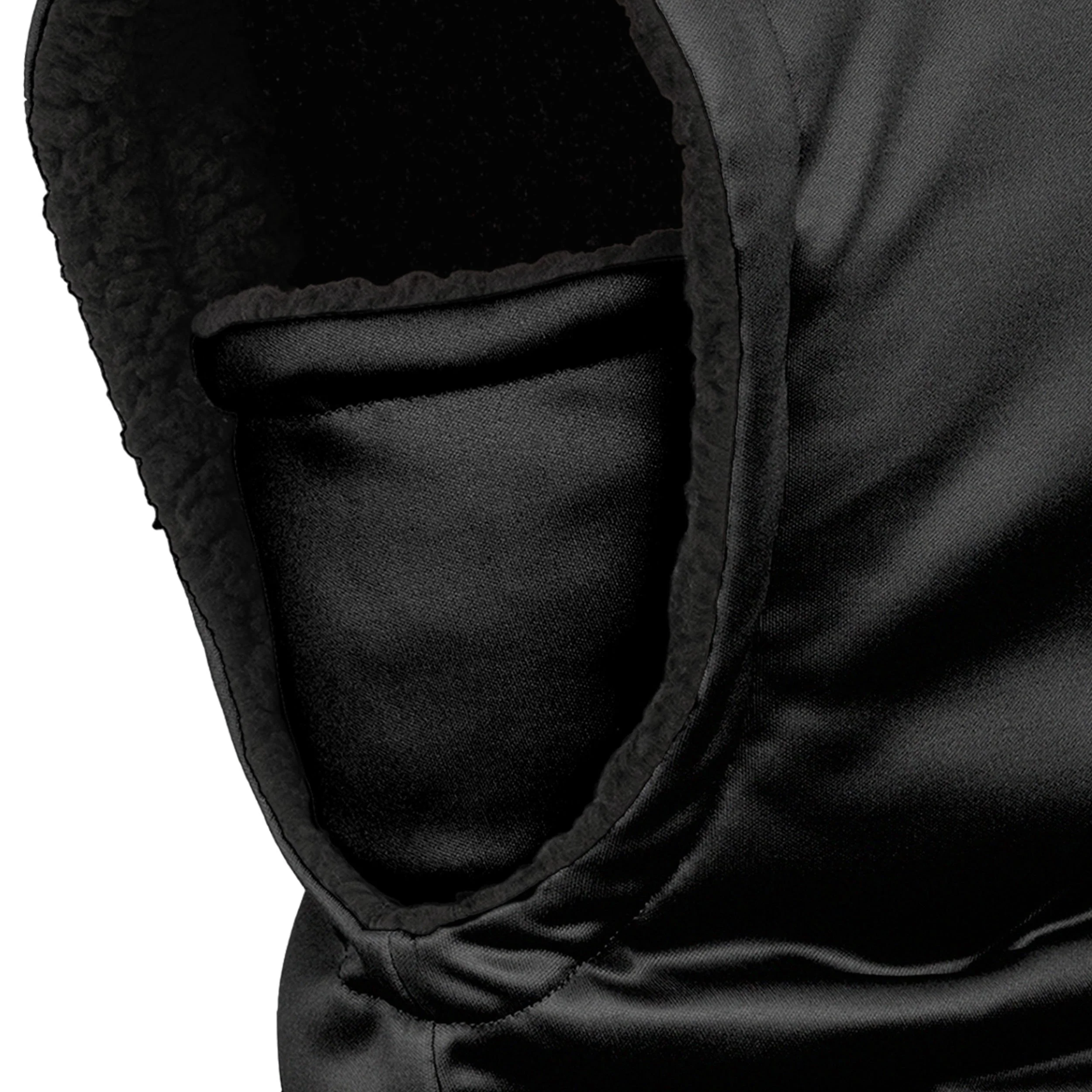 Solid Black Hooded Gaiter Scarf - Image 3