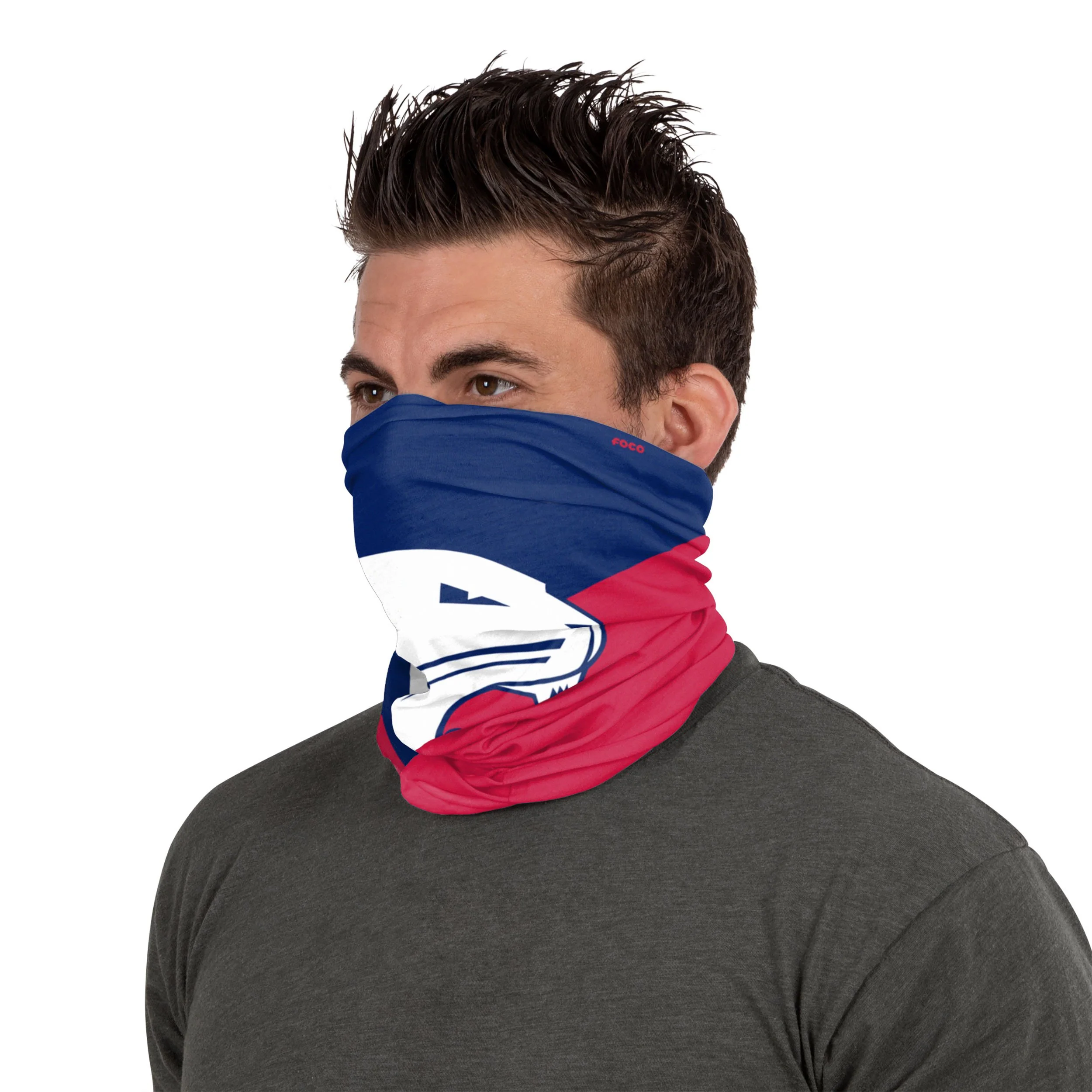 South Alabama Jaguars NCAA Big Logo Gaiter Scarf - Image 3