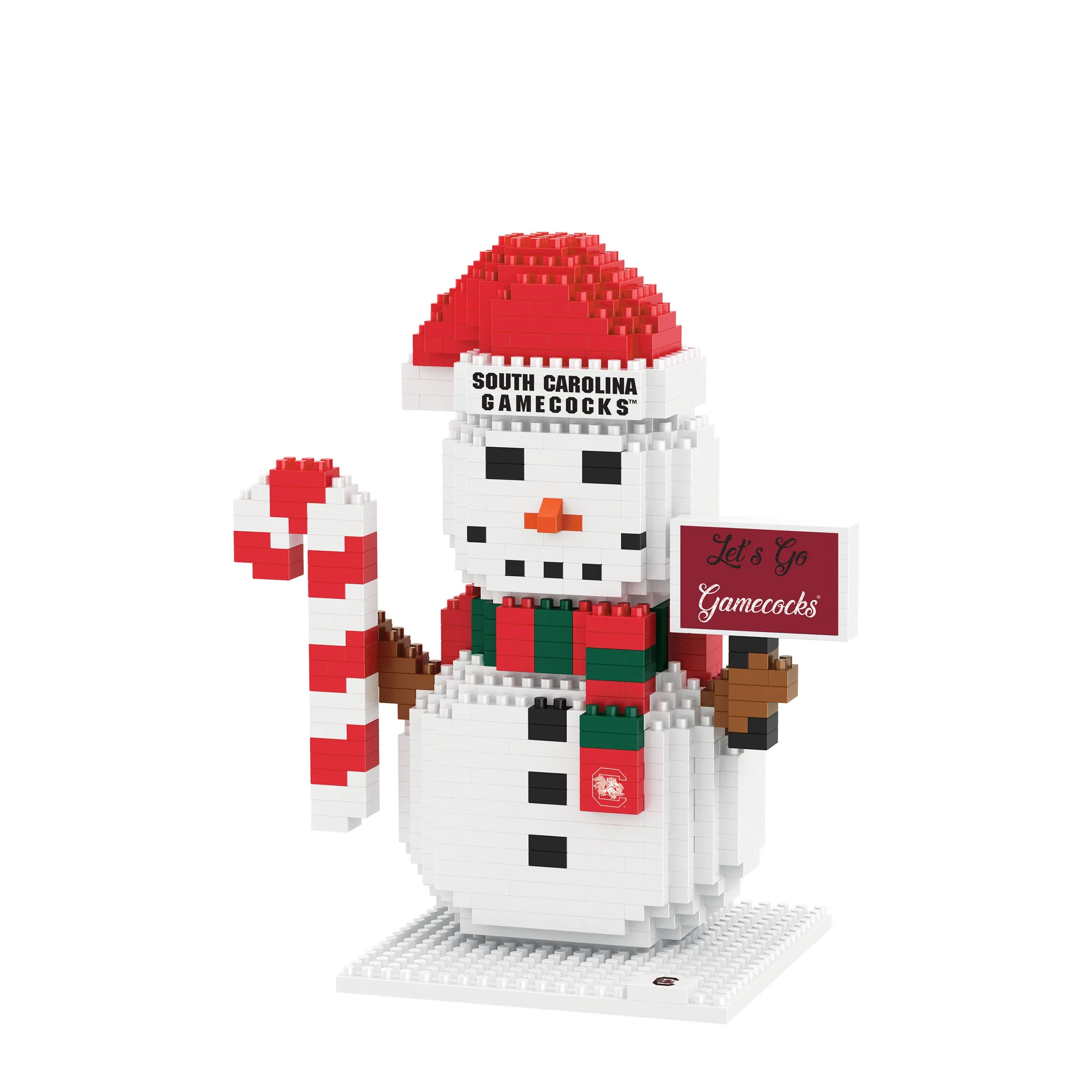 South Carolina Gamecocks NCAA BRXLZ Snowman