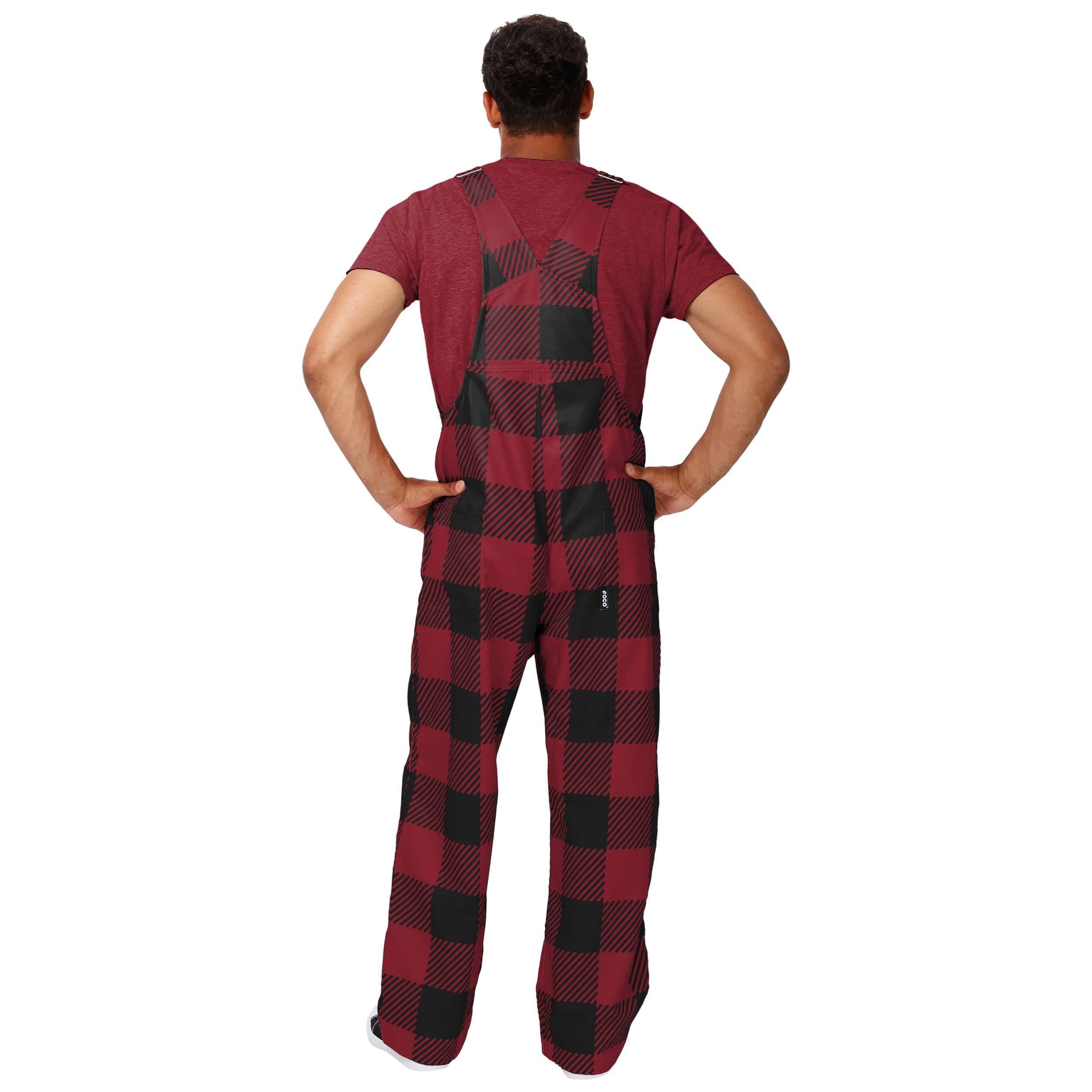 South Carolina Gamecocks NCAA Mens Plaid Bib Overalls - Image 2