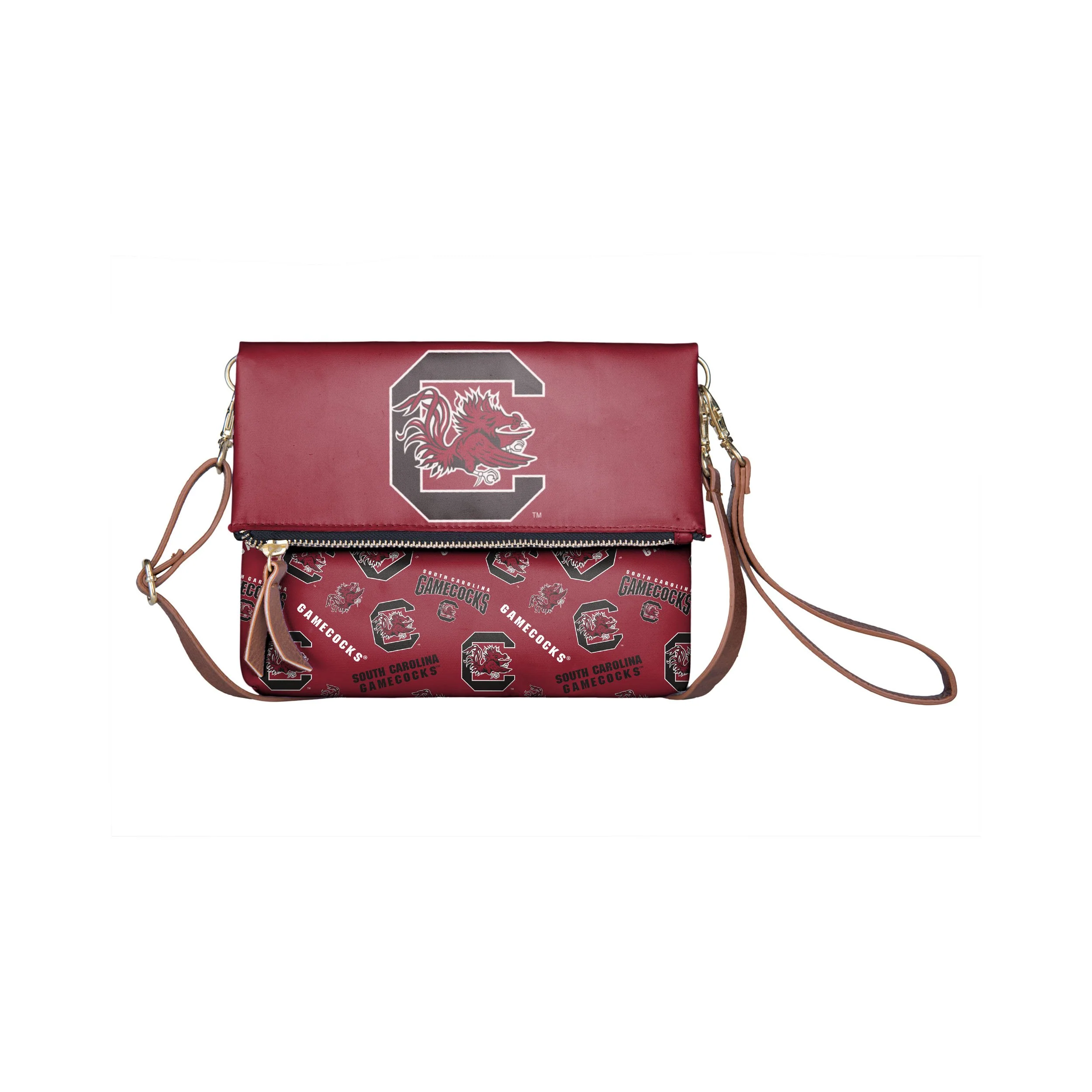 South Carolina Gamecocks NCAA Printed Collection Foldover Tote Bag - Image 2