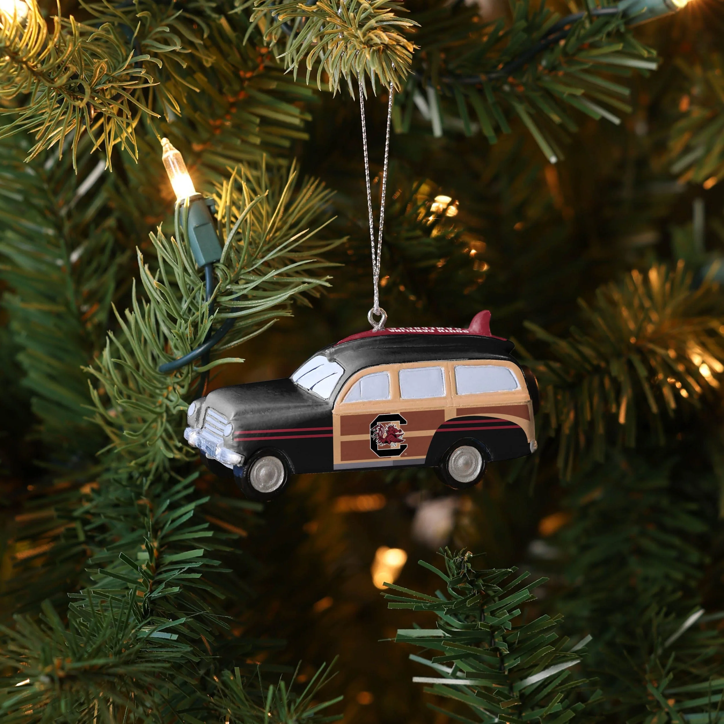 South Carolina Gamecocks NCAA Station Wagon Ornament - Image 4