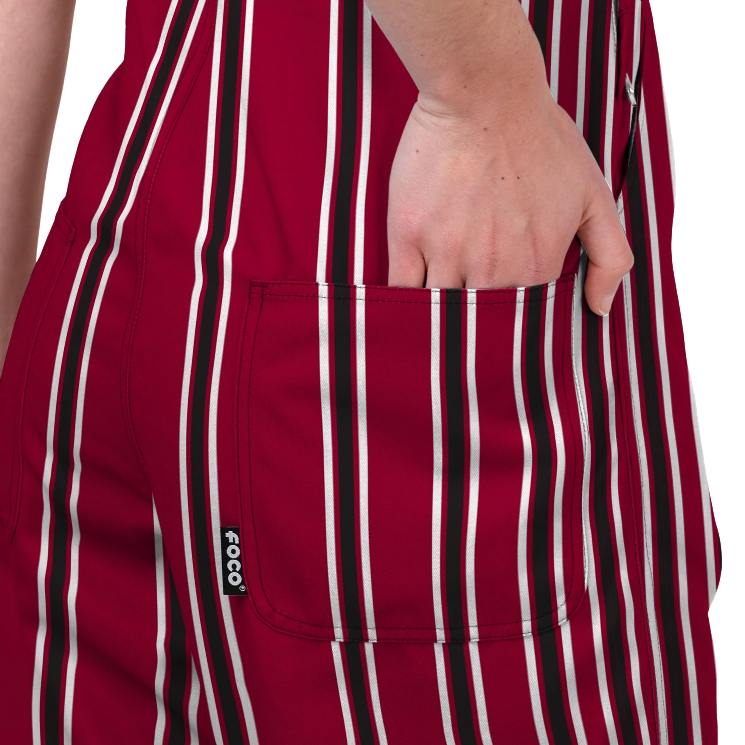 South Carolina Gamecocks NCAA Womens Sideline Spirit Bib Overalls - Image 6