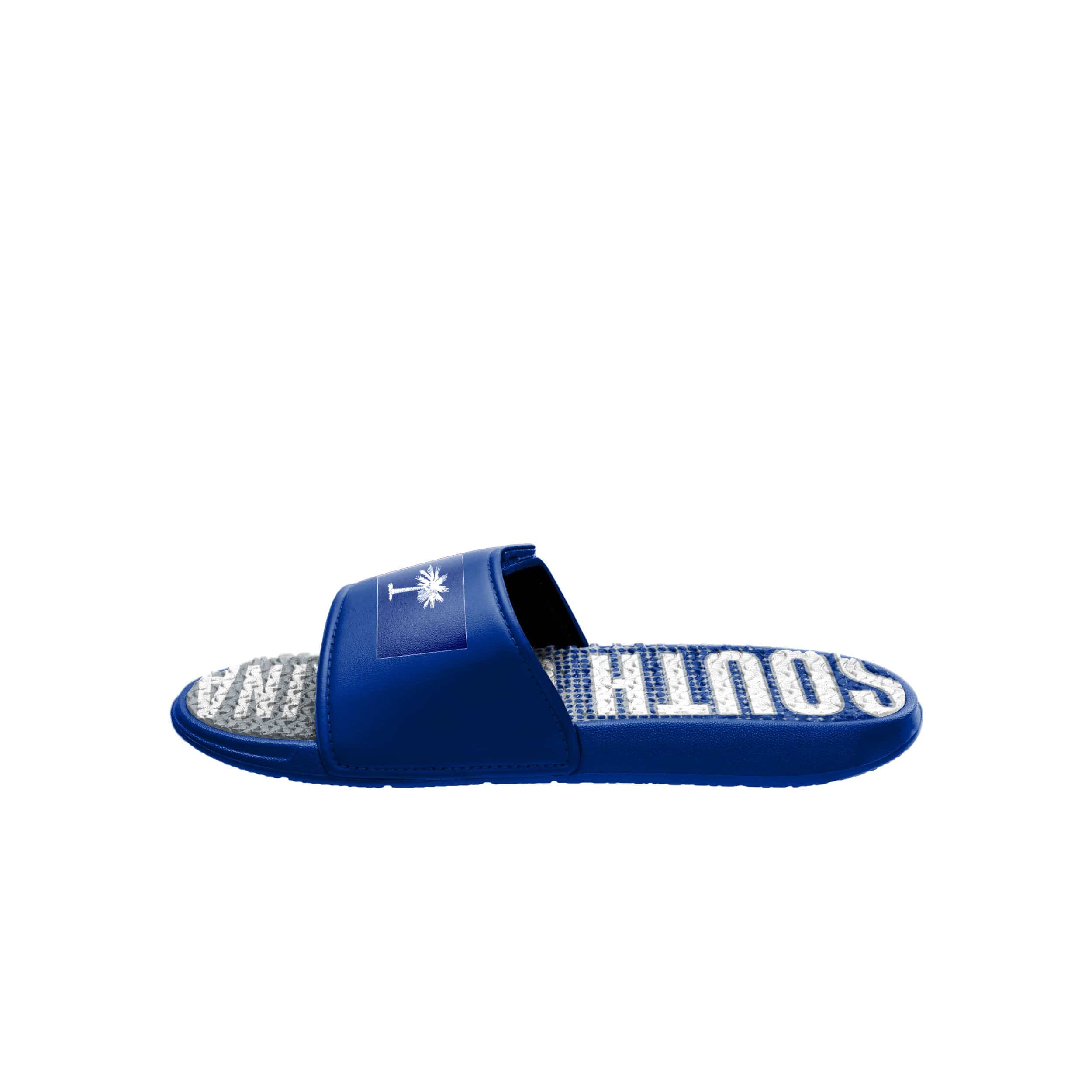 South Carolina Mens Flag Gradient Wordmark Gel Slide - Image 2