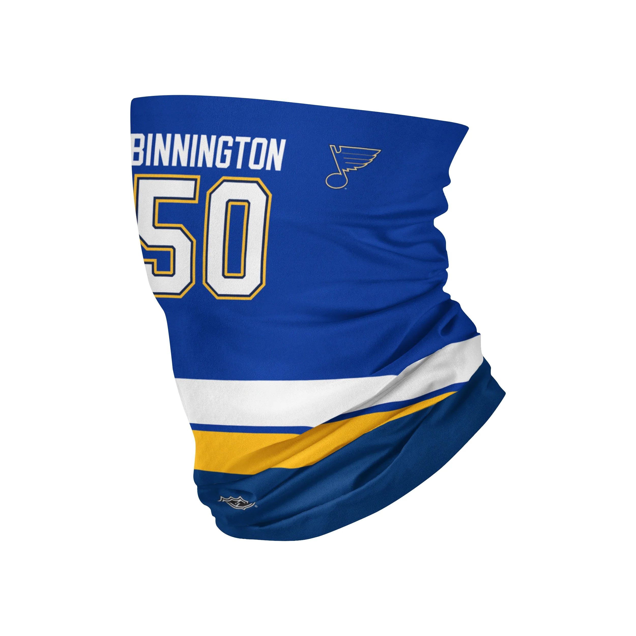 St. Louis Blues NHL Jordan Binnington Gaiter Scarf