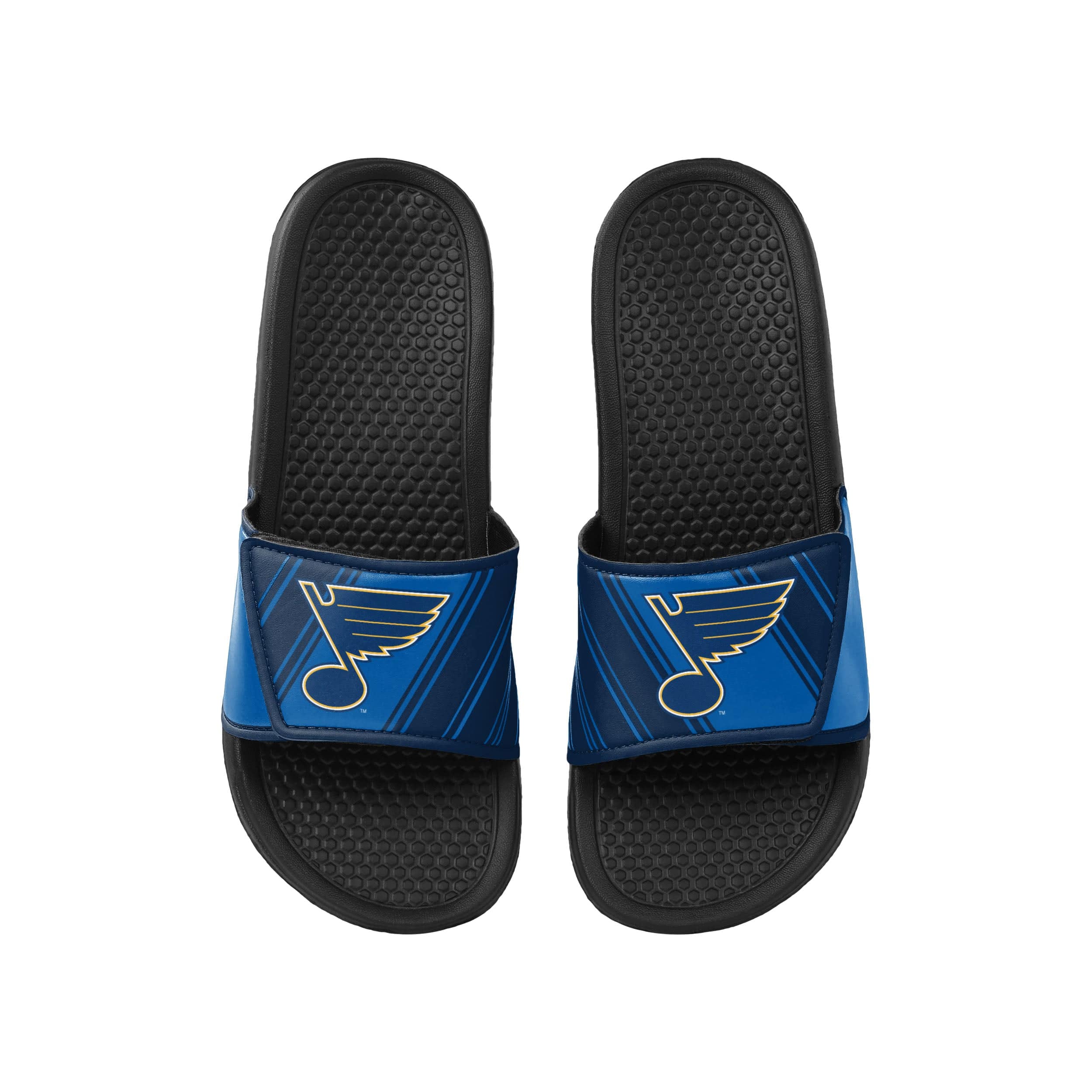 St Louis Blues NHL Mens Legacy Velcro Sport Slide - Image 2