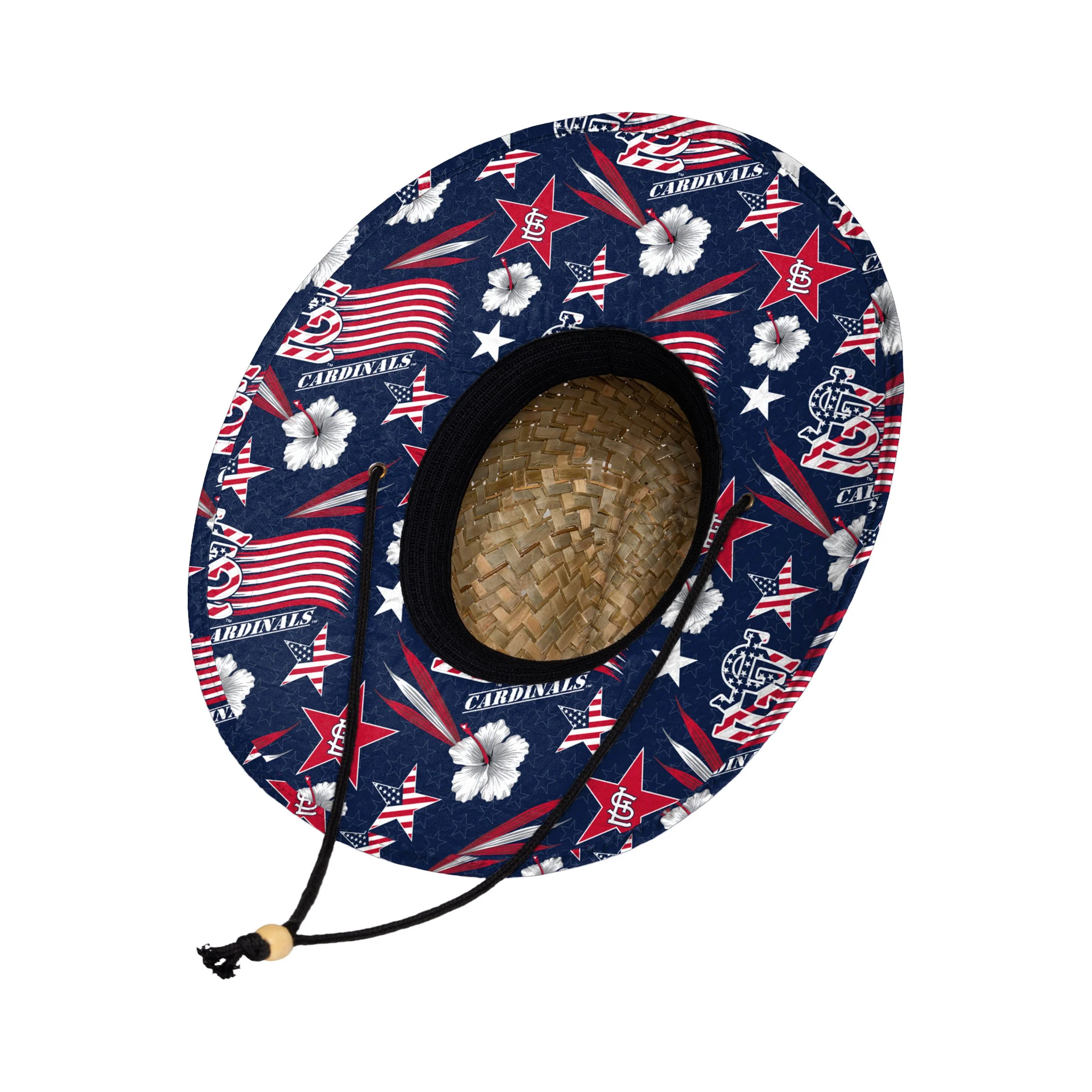 St Louis Cardinals MLB Americana Straw Hat - Image 2