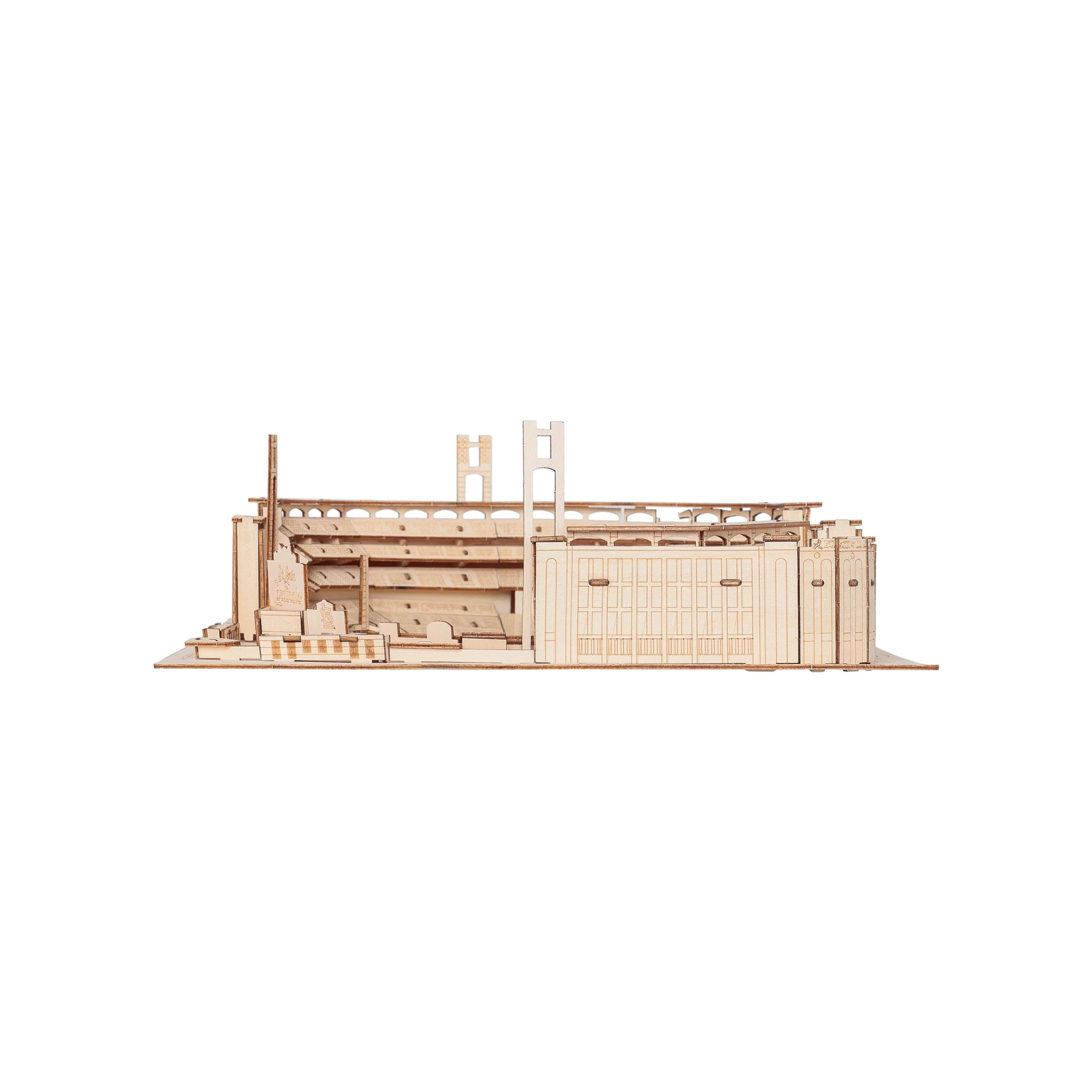 St Louis Cardinals MLB Busch Stadium Wood PZLZ Stadium - Image 2