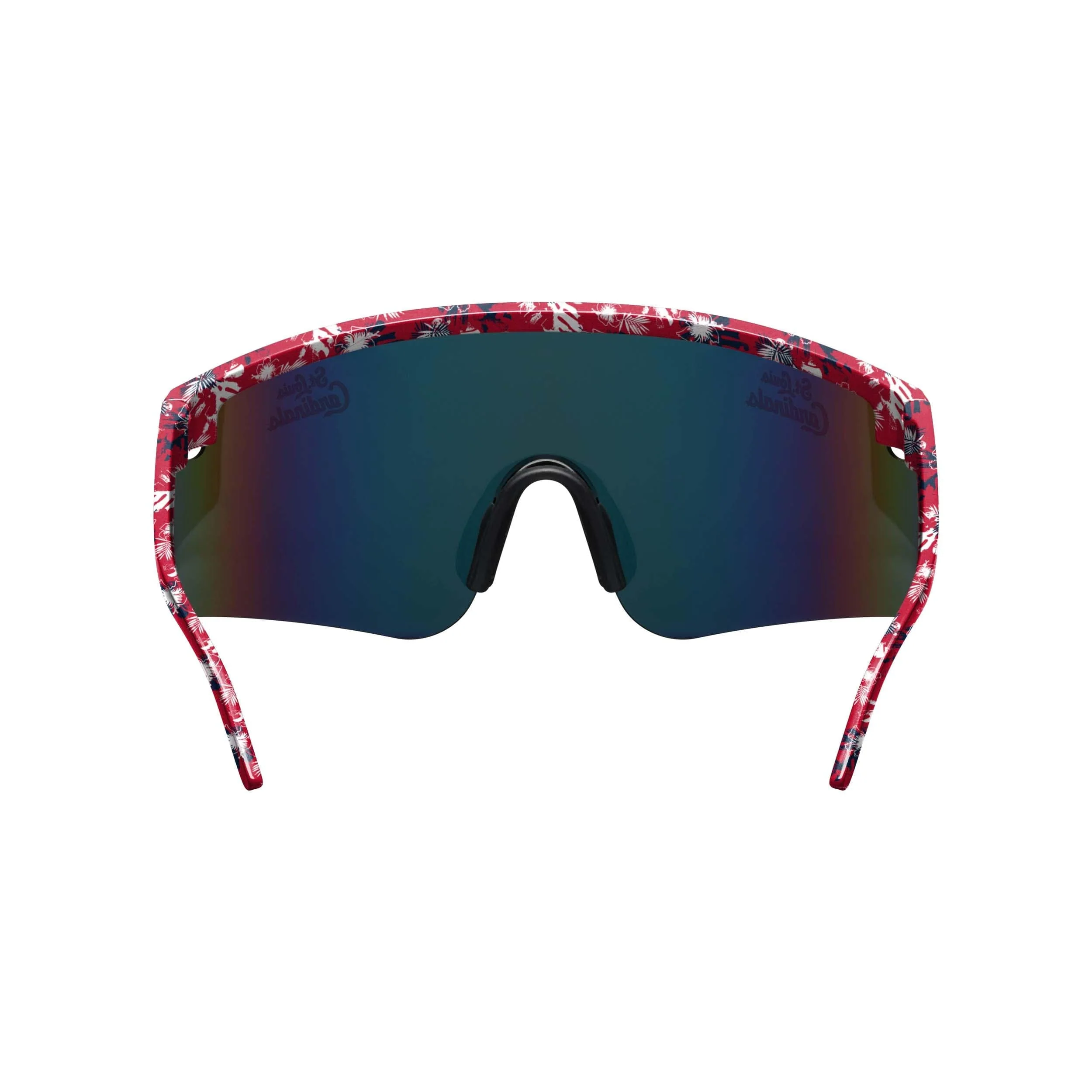 St Louis Cardinals MLB Floral Large Frame Sunglasses - Image 5