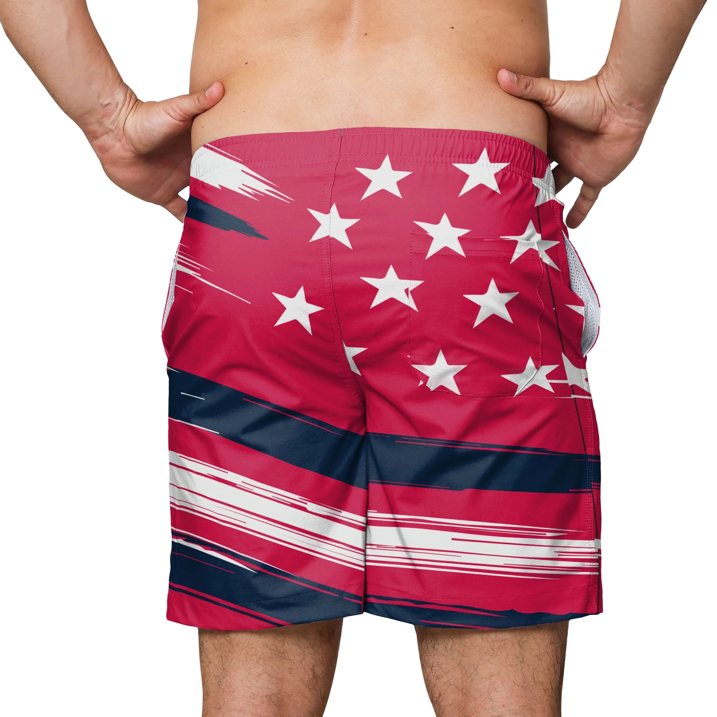 St Louis Cardinals MLB Mens Americana Swimming Trunks - Image 3