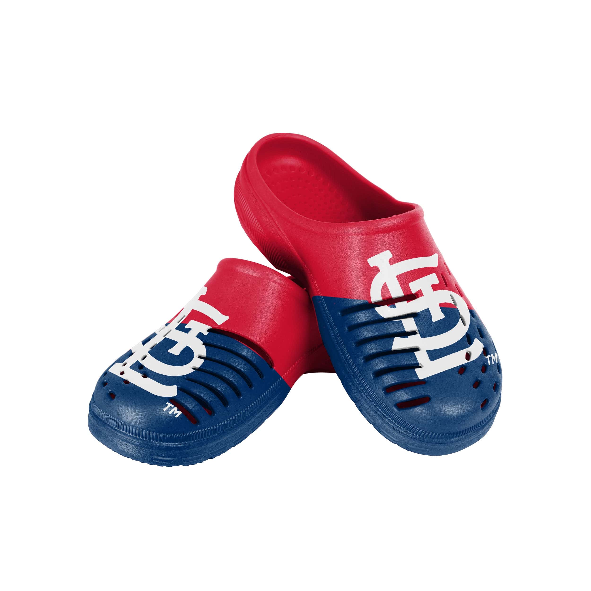 St. Louis Cardinals MLB Mens Colorblock Big Logo Clog