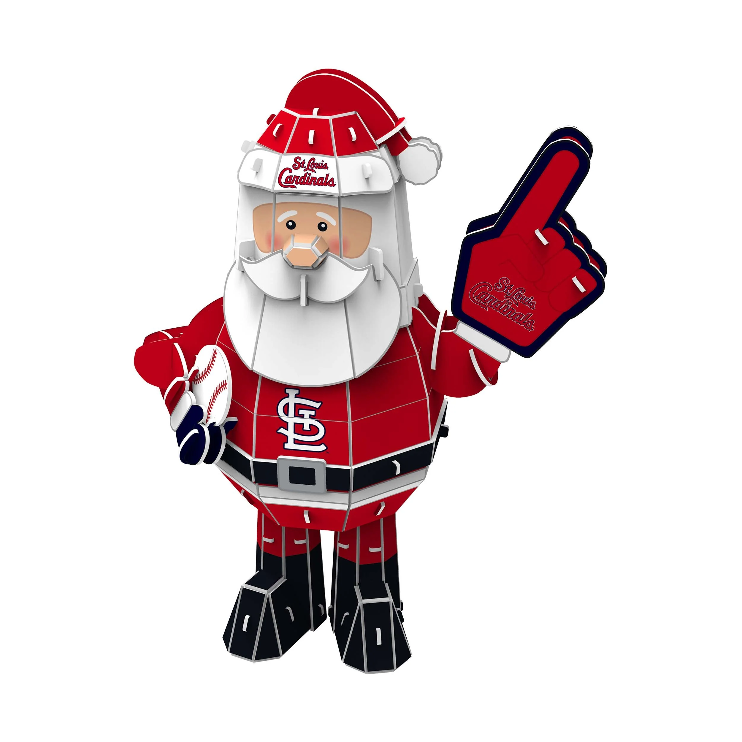 St Louis Cardinals MLB PZLZ Santa