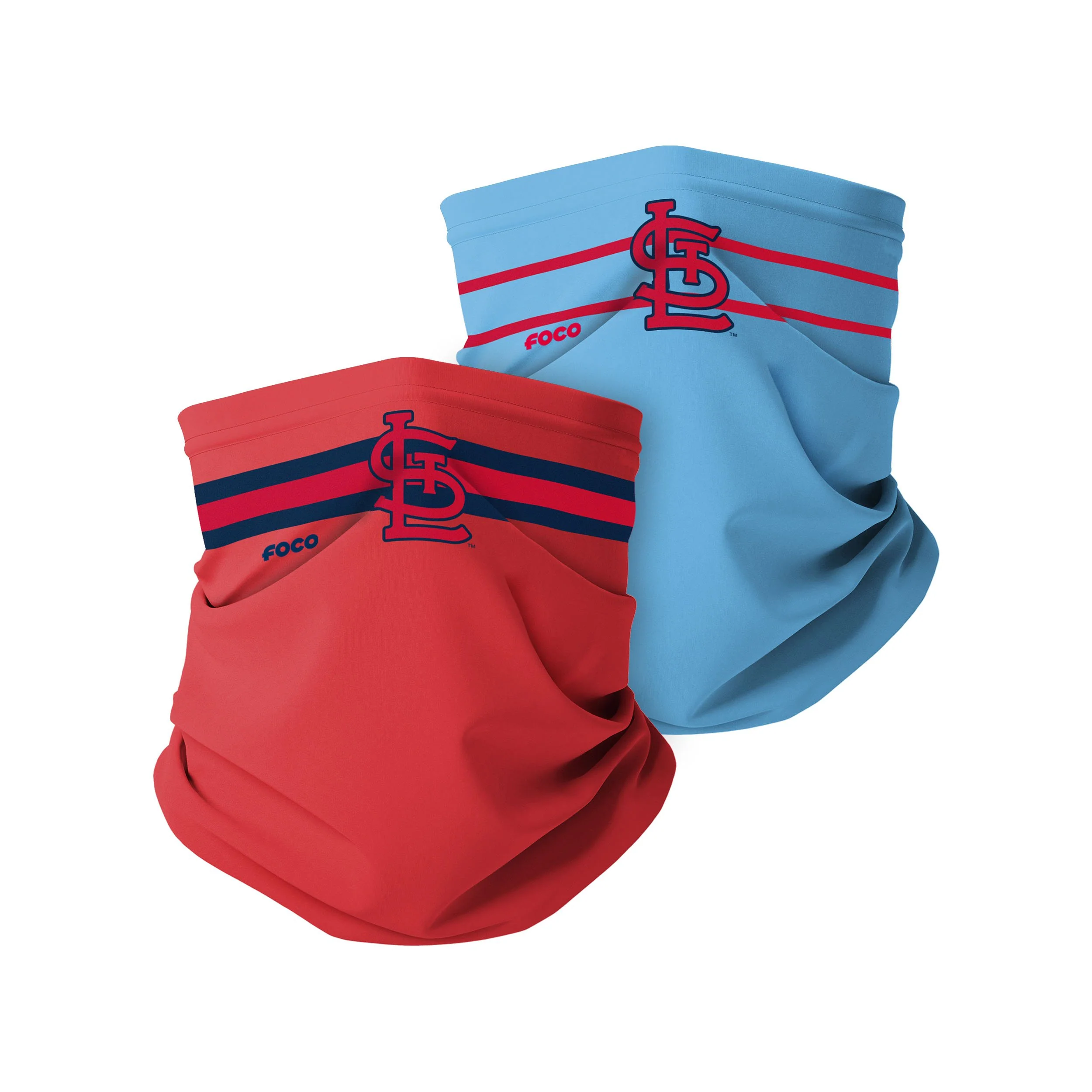 St Louis Cardinals MLB Stitched 2 Pack Gaiter Scarf