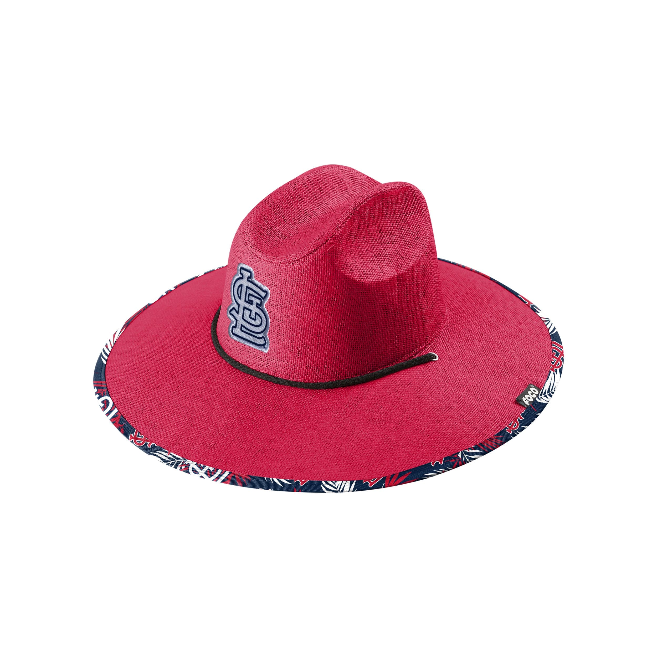 St Louis Cardinals MLB Team Color Straw Hat - Image 3