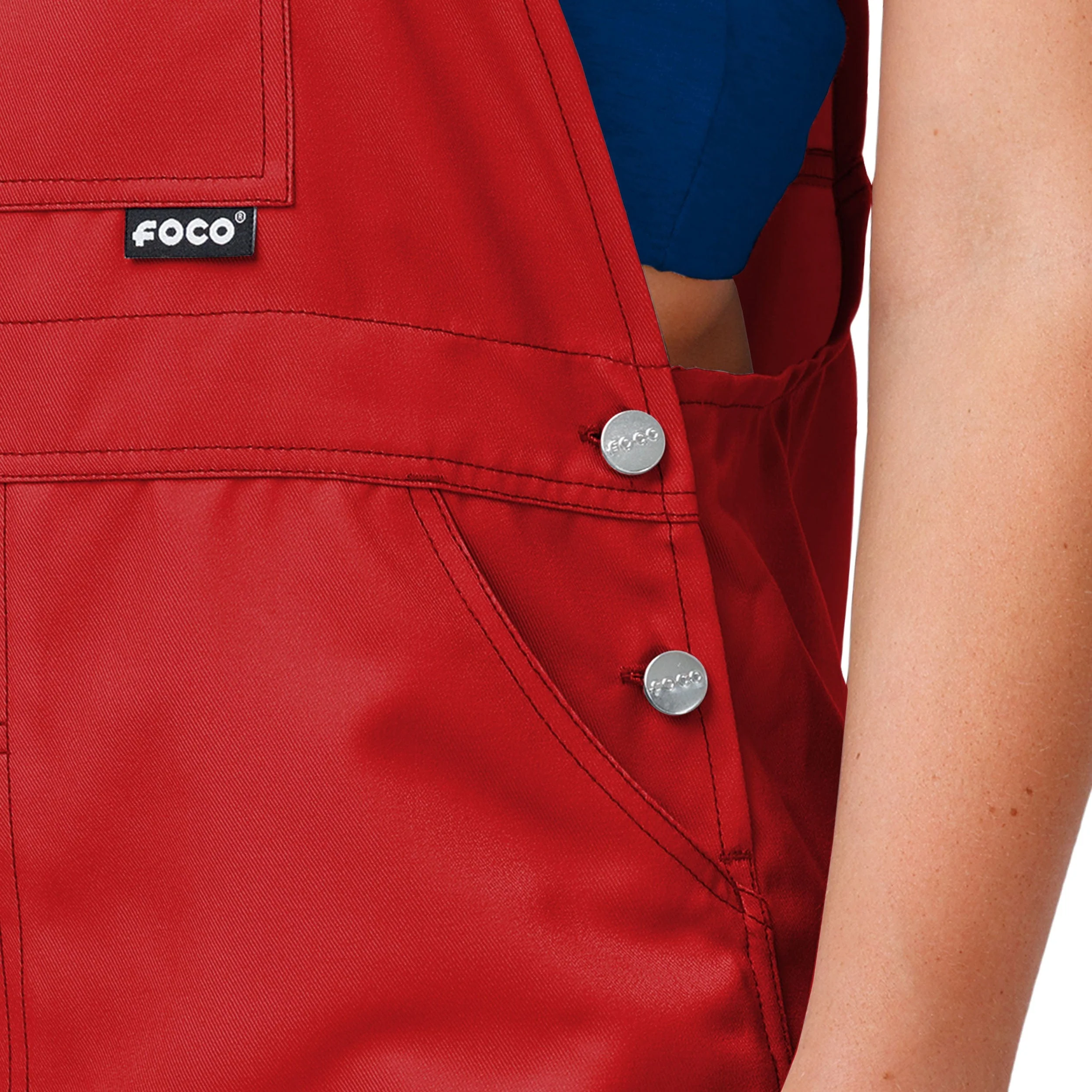 St Louis Cardinals MLB Womens Big Logo Bib Overalls - Image 5