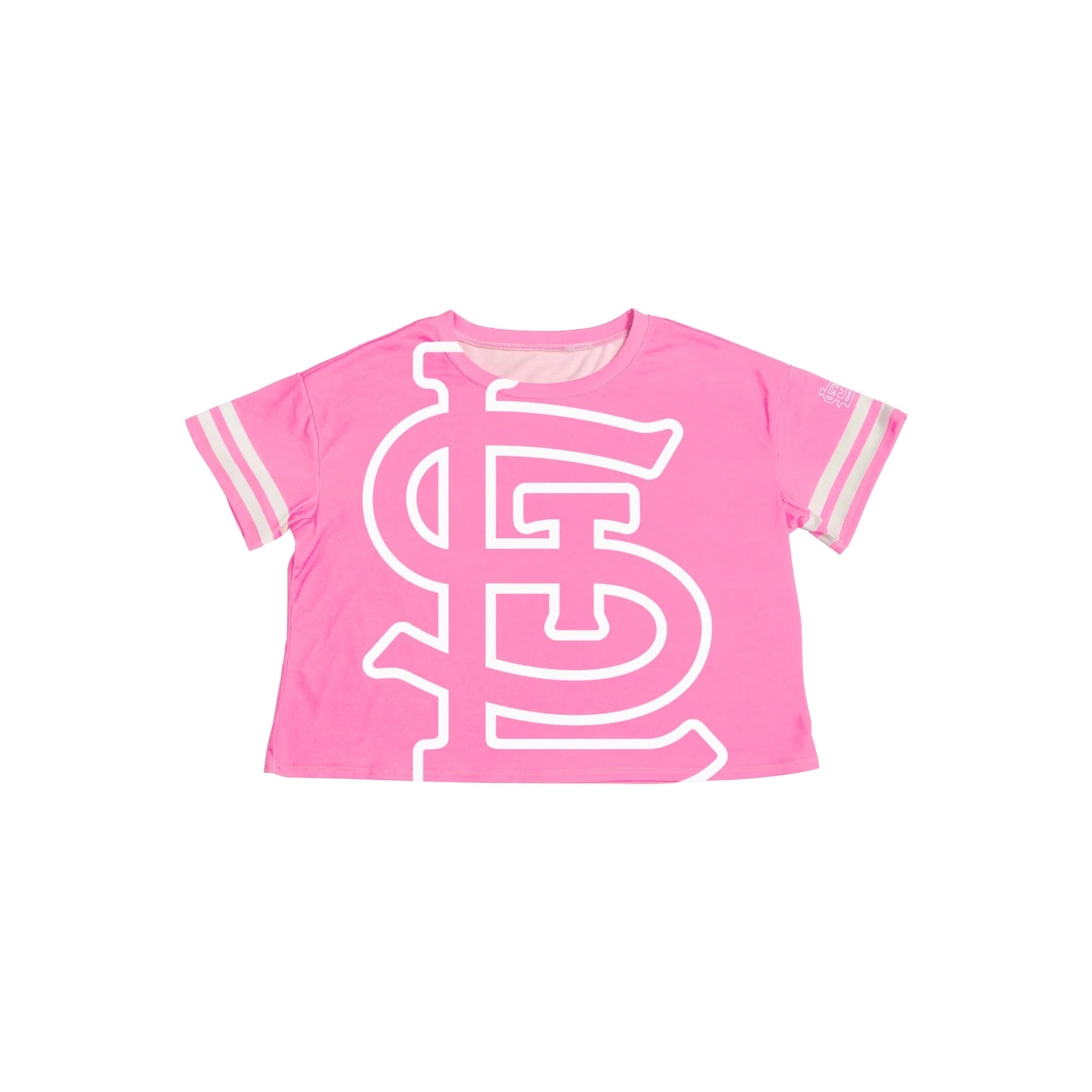 St Louis Cardinals MLB Womens Highlights Crop Top - Image 4