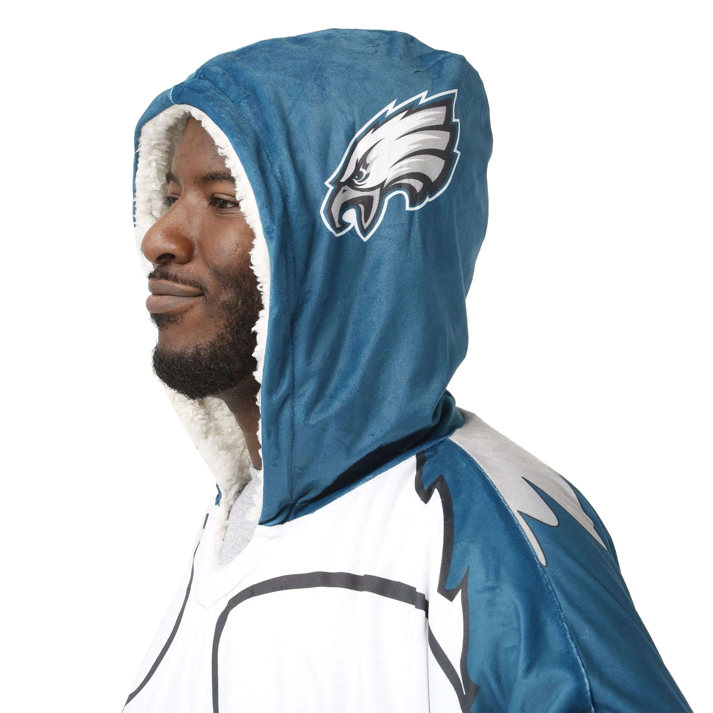Swoop Philadelphia Eagles NFL Reversible Mascot Hoodeez - Image 6
