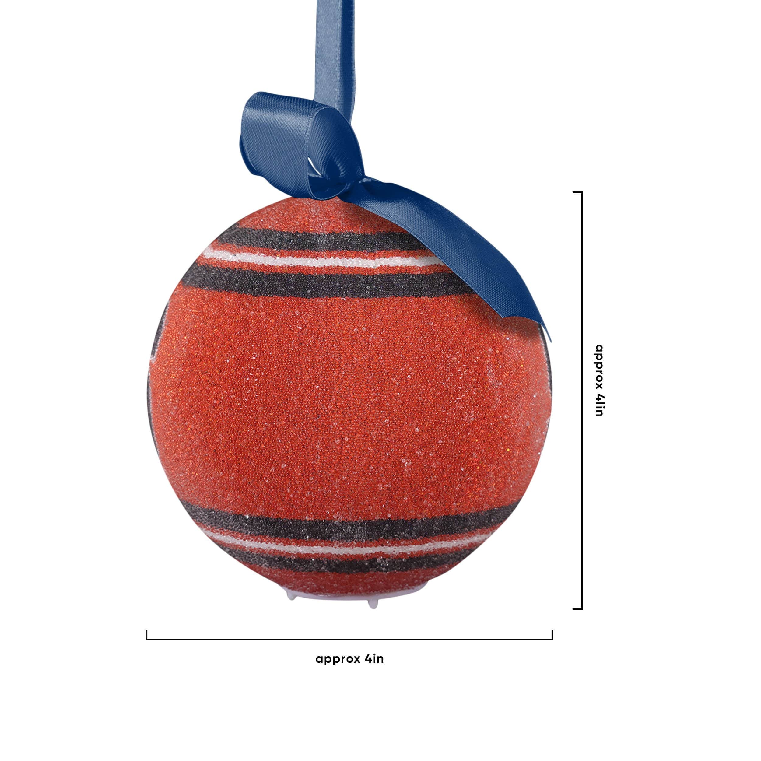 Syracuse Orange NCAA LED Shatterproof Ball Ornament - Image 4