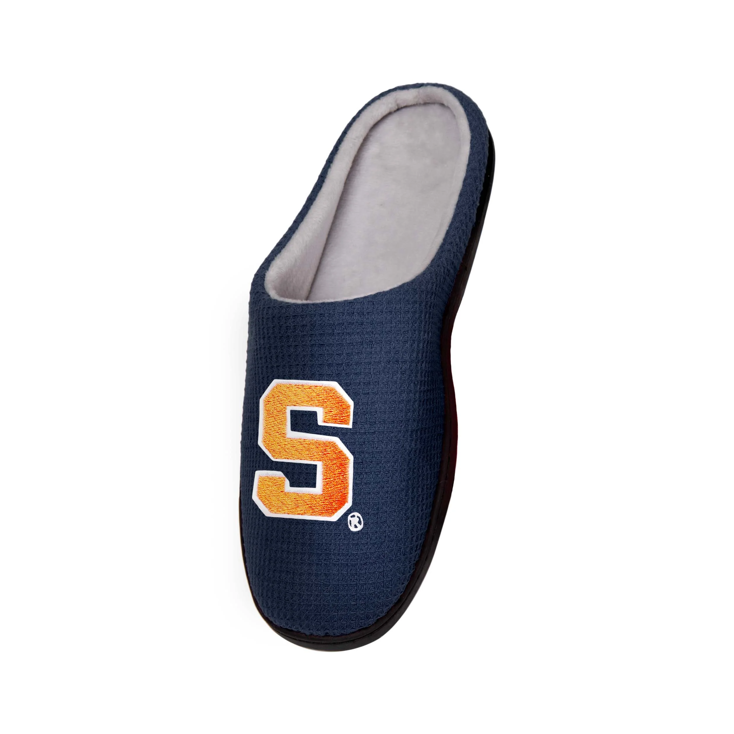 Syracuse Orange NCAA Mens Memory Foam Slide Slippers - Image 3