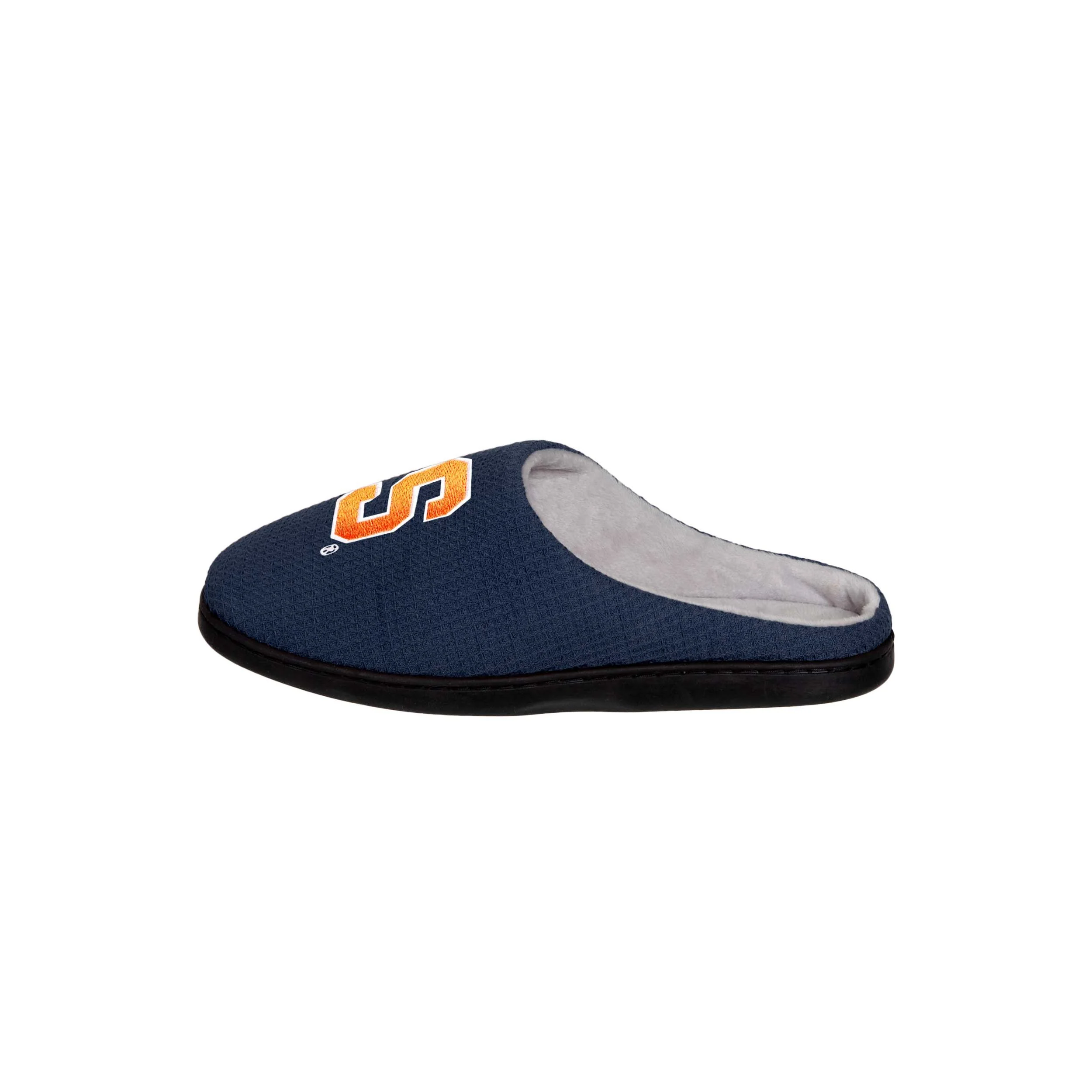 Syracuse Orange NCAA Mens Memory Foam Slide Slippers - Image 4