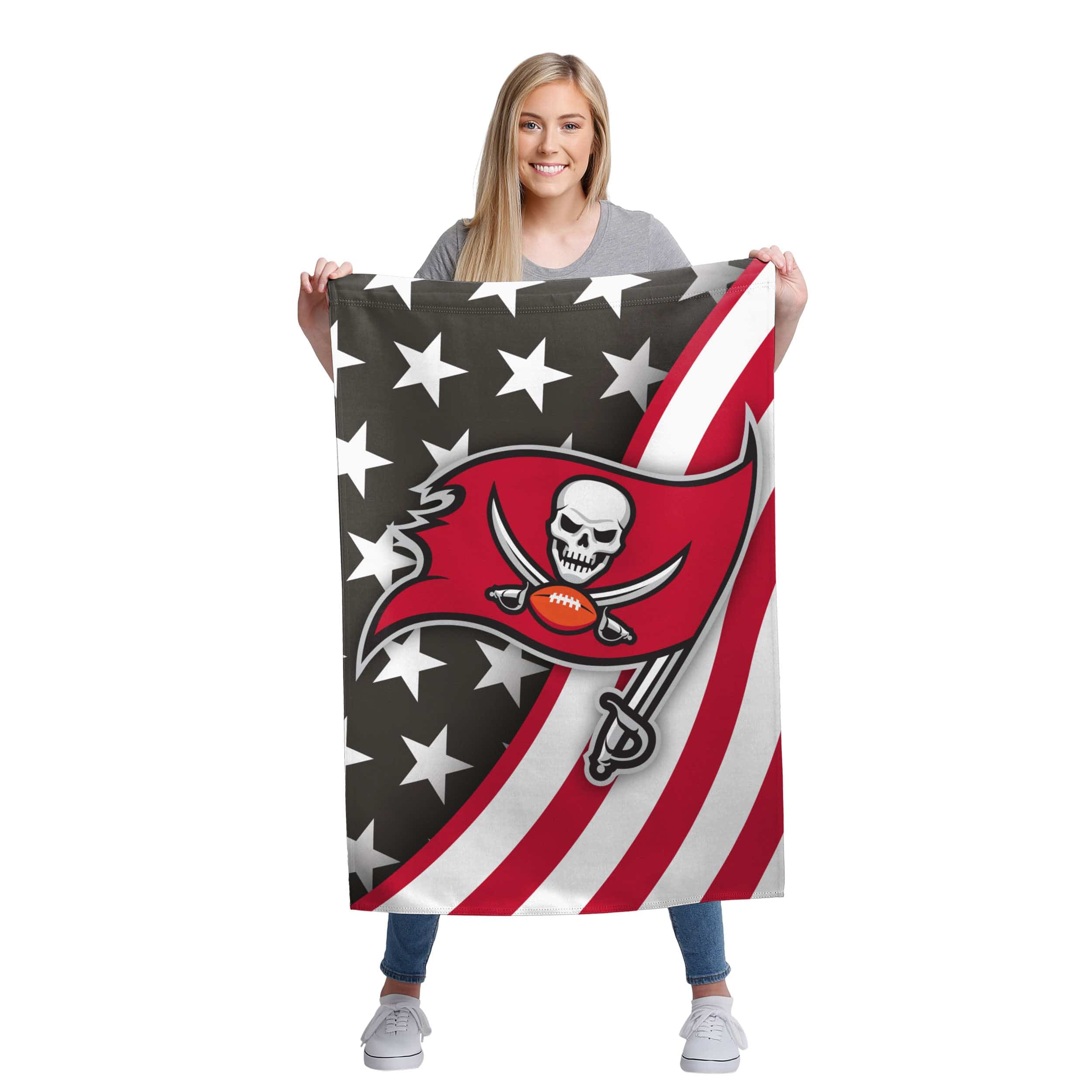 Tampa Bay Buccaneers NFL Americana Vertical Flag - Image 2