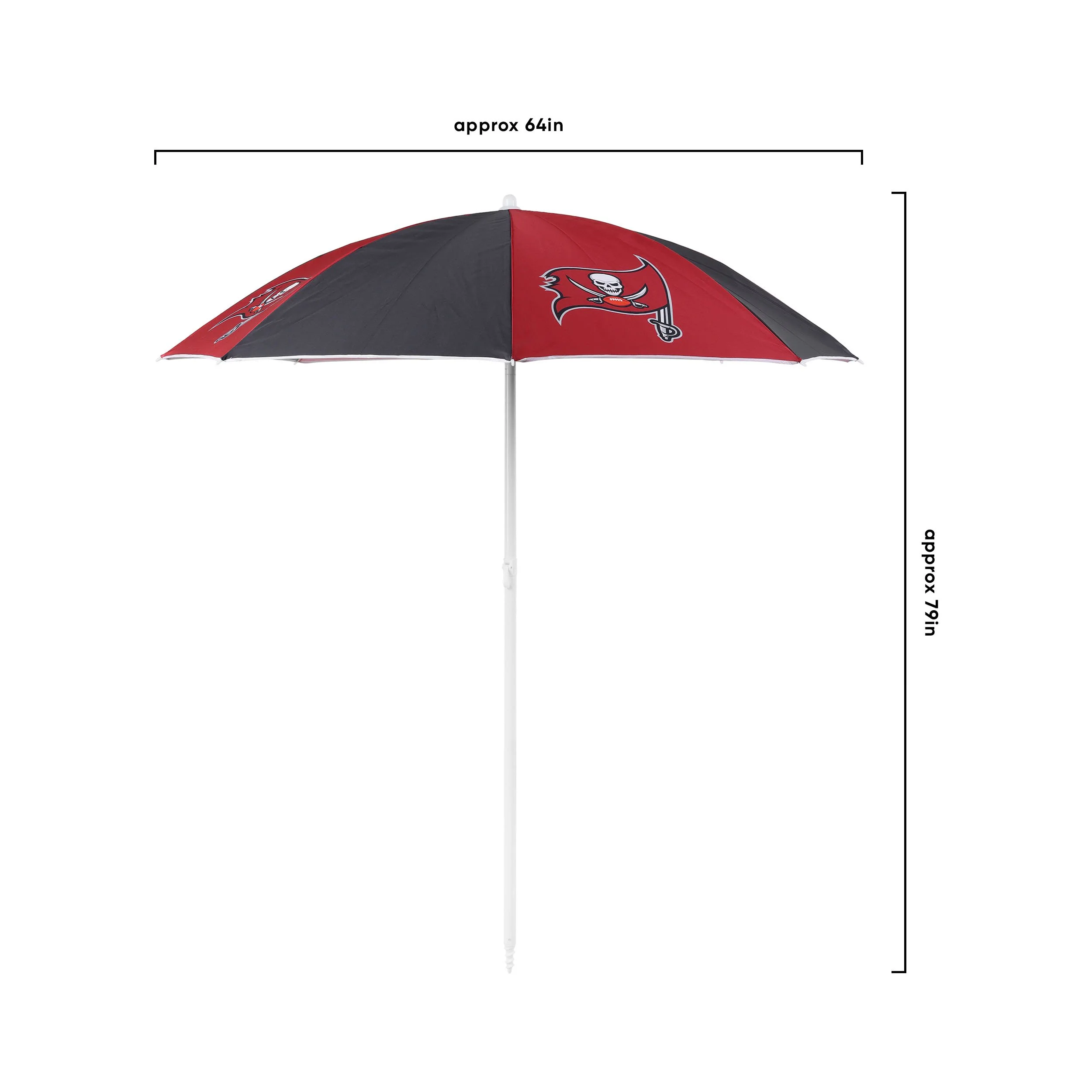 Tampa Bay Buccaneers NFL Beach Umbrella - Image 5