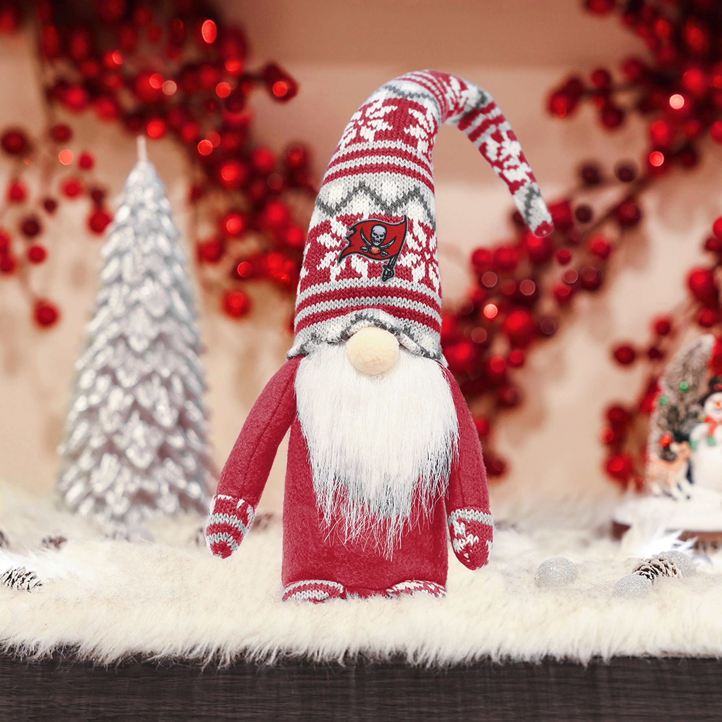 Tampa Bay Buccaneers NFL Bent Hat Plush Gnome - Image 2