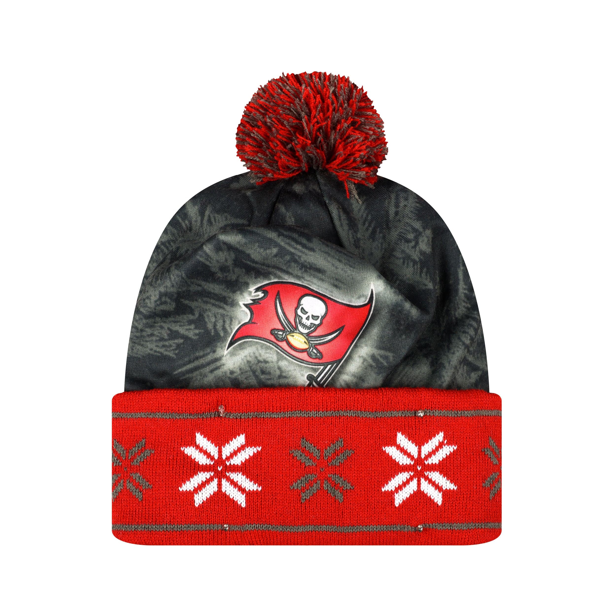 Tampa Bay Buccaneers NFL Big Logo Light Up Beanie - Image 2