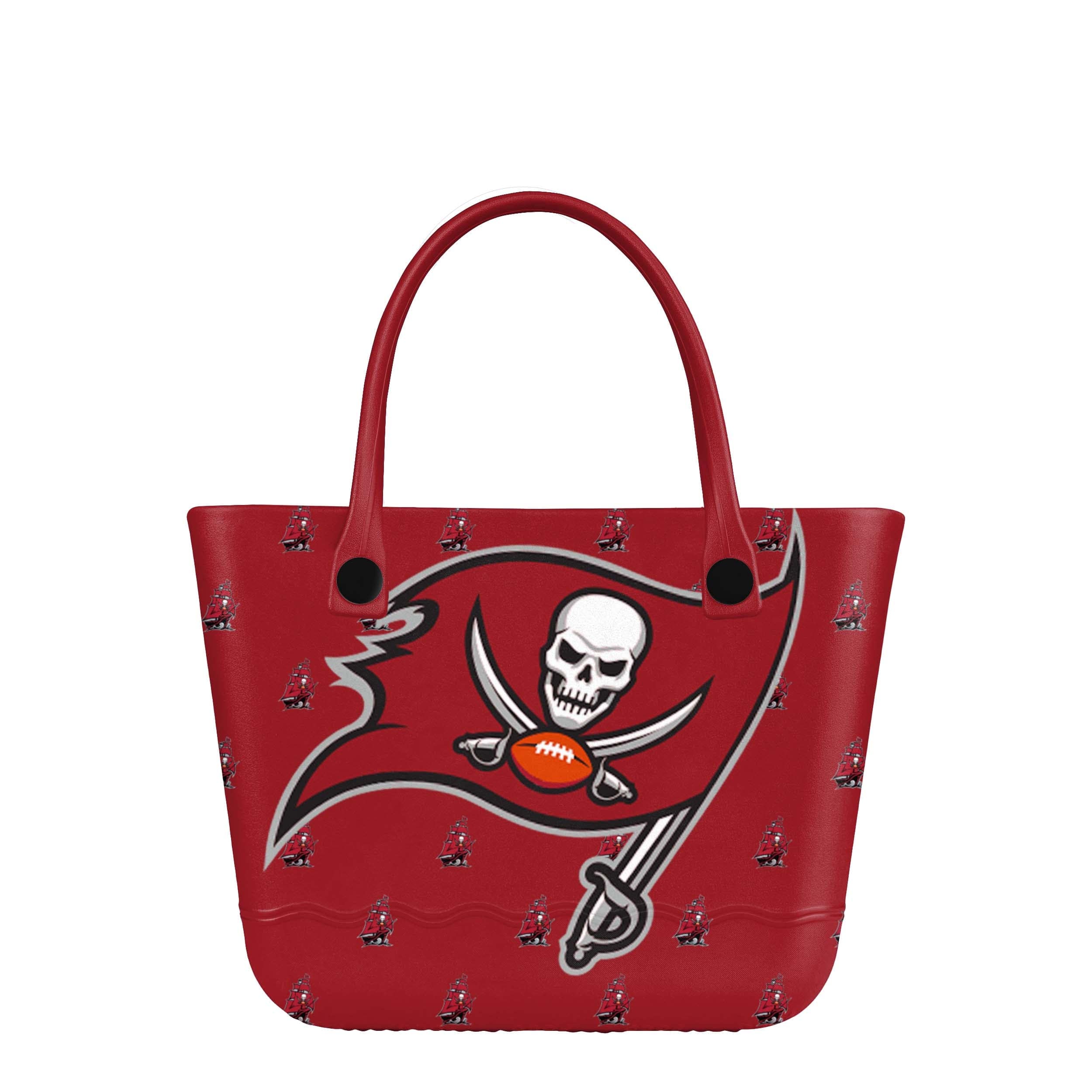 Tampa Bay Buccaneers NFL Big Logo Mini Print Tailgate Tote Bag