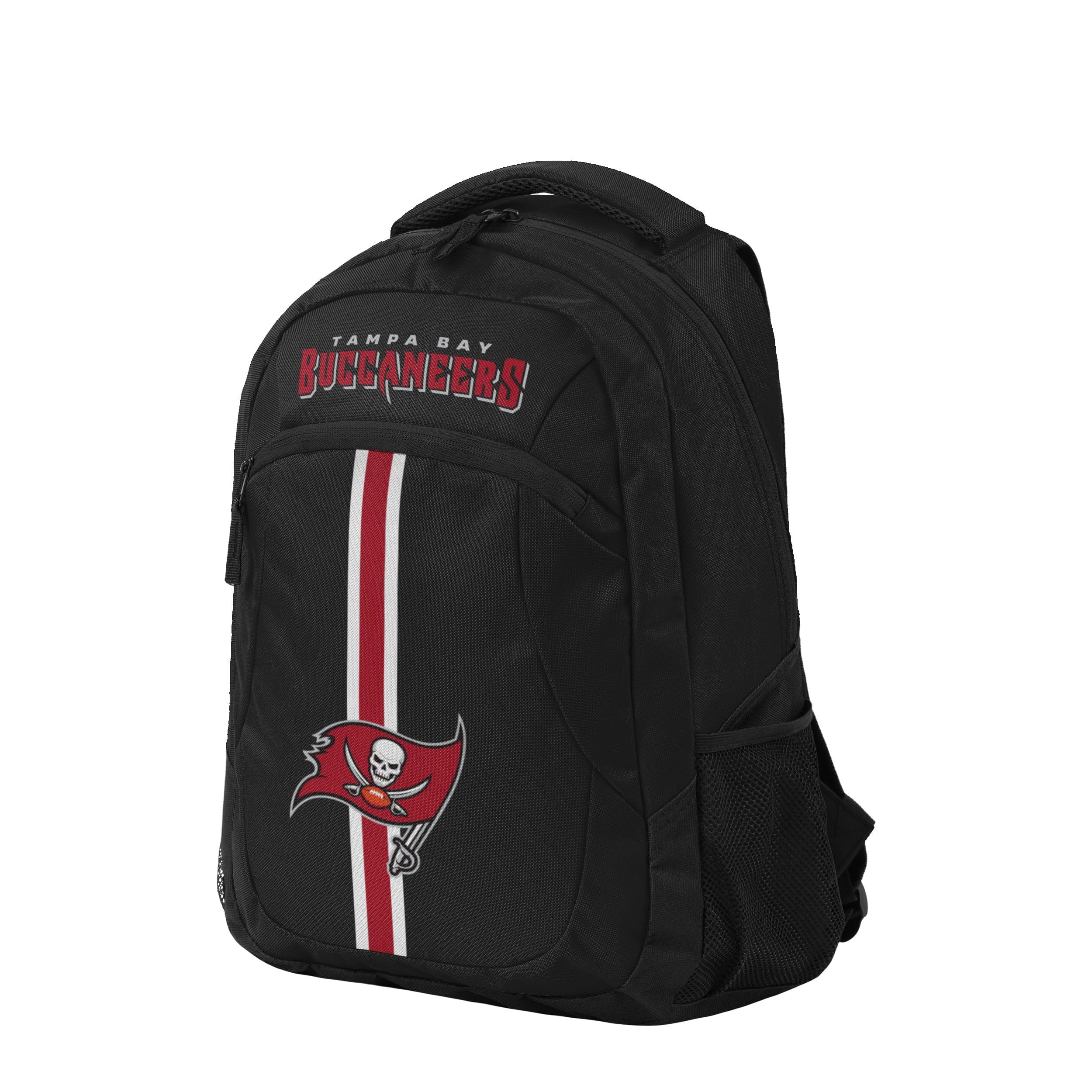 Tampa Bay Buccaneers NFL Black Alternate Color Action Backpack - Image 2