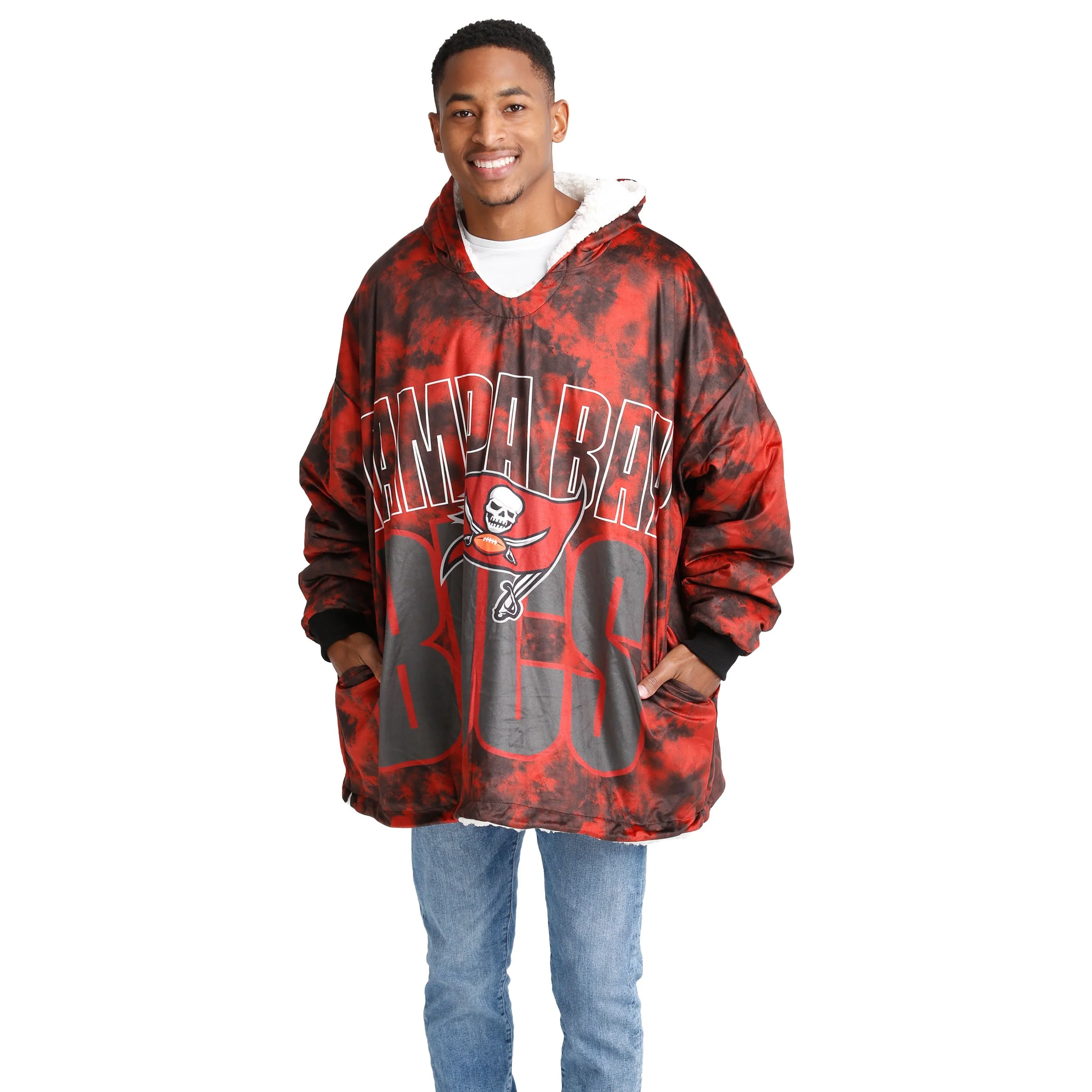 Tampa Bay Buccaneers NFL Bold Logo Camo Hoodeez - Image 3