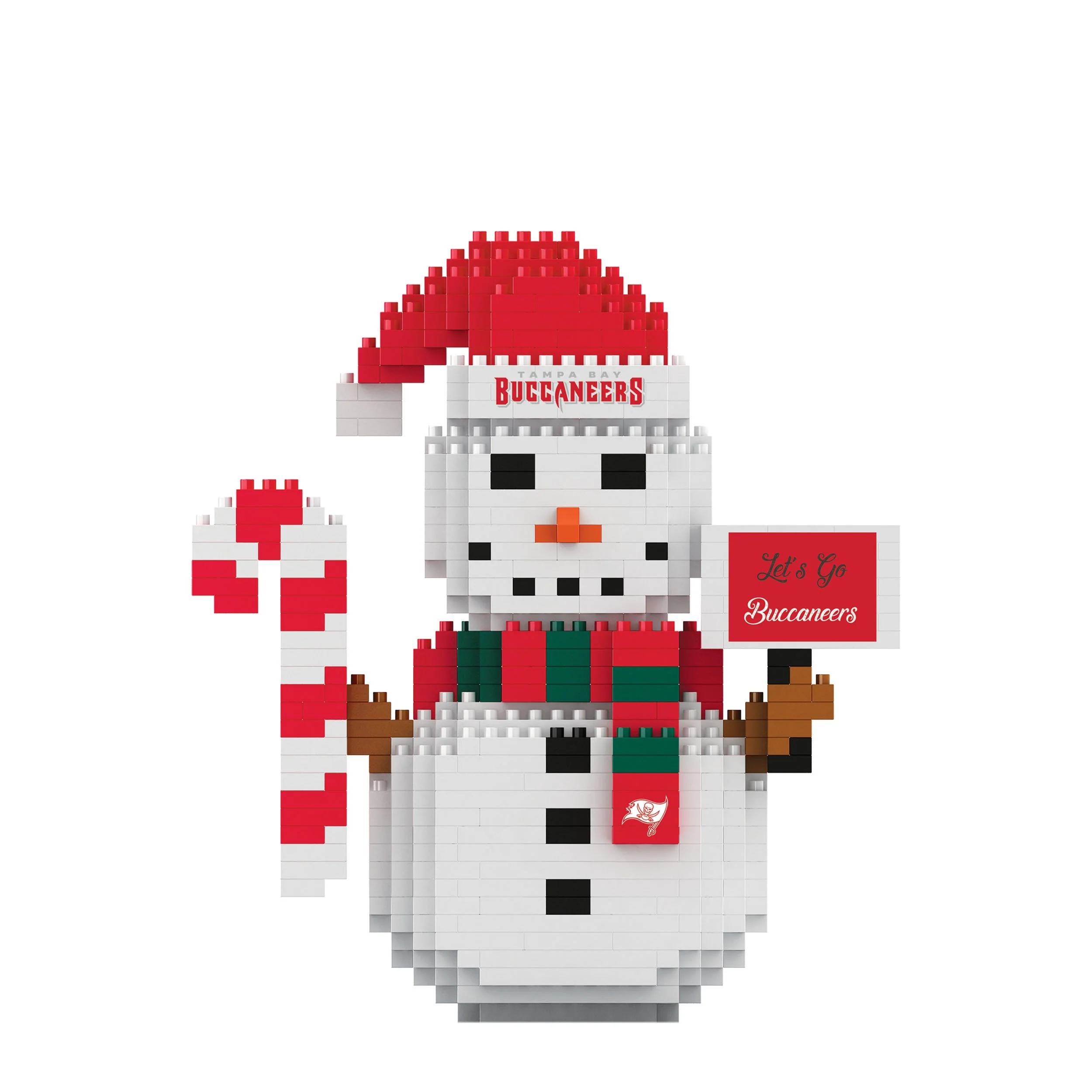 Tampa Bay Buccaneers NFL BRXLZ Snowman - Image 2