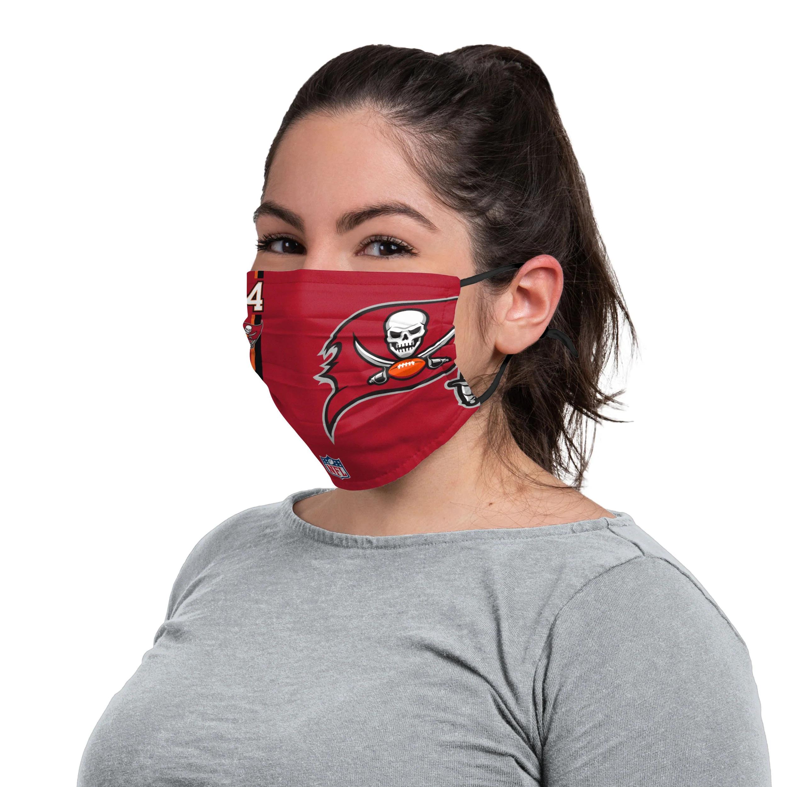 Tampa Bay Buccaneers NFL Chris Godwin On-Field Sideline Logo Face Cover - Image 3