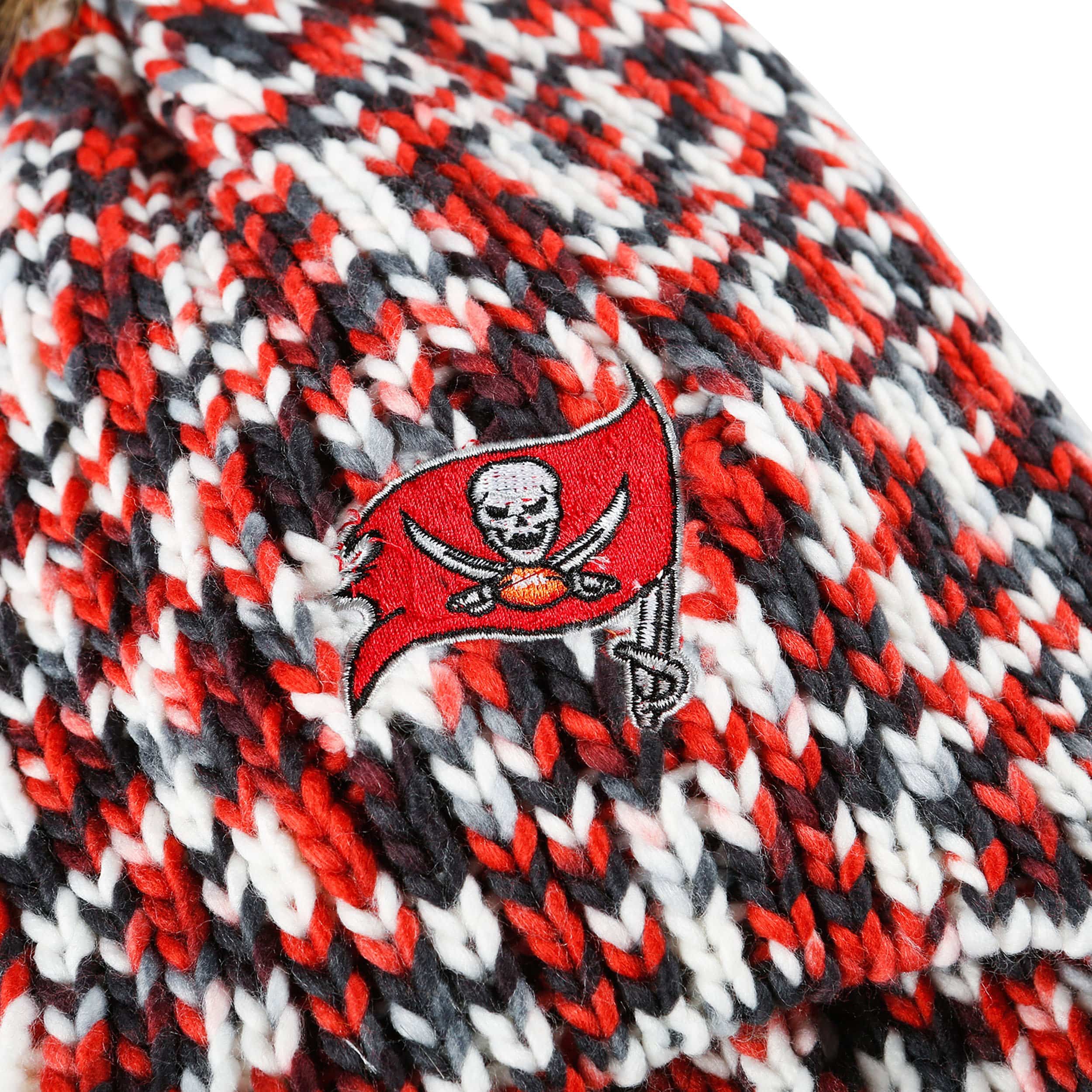 Tampa Bay Buccaneers NFL Colorblend Knit Pom Beanie - Image 3