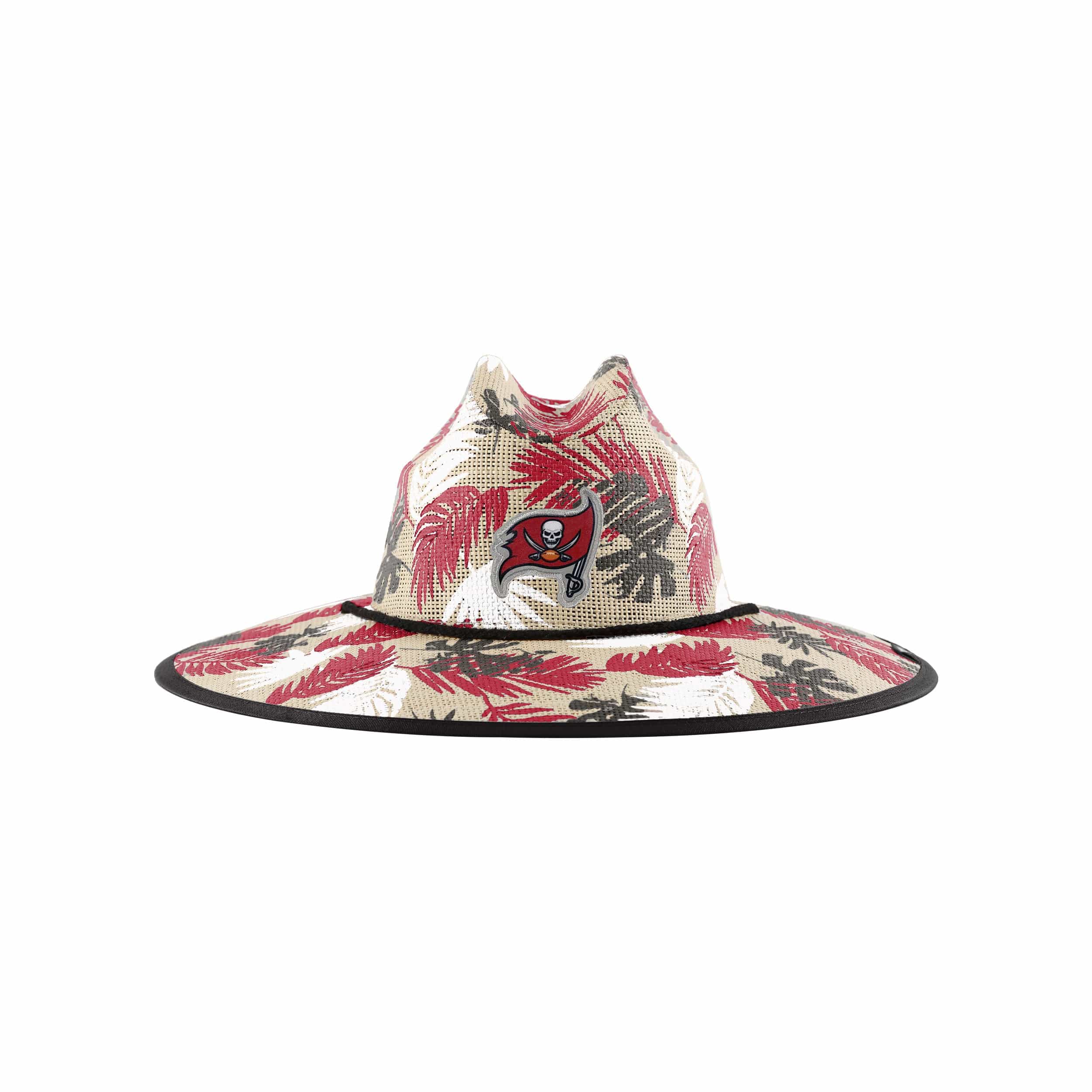 Tampa Bay Buccaneers NFL Floral Printed Straw Hat
