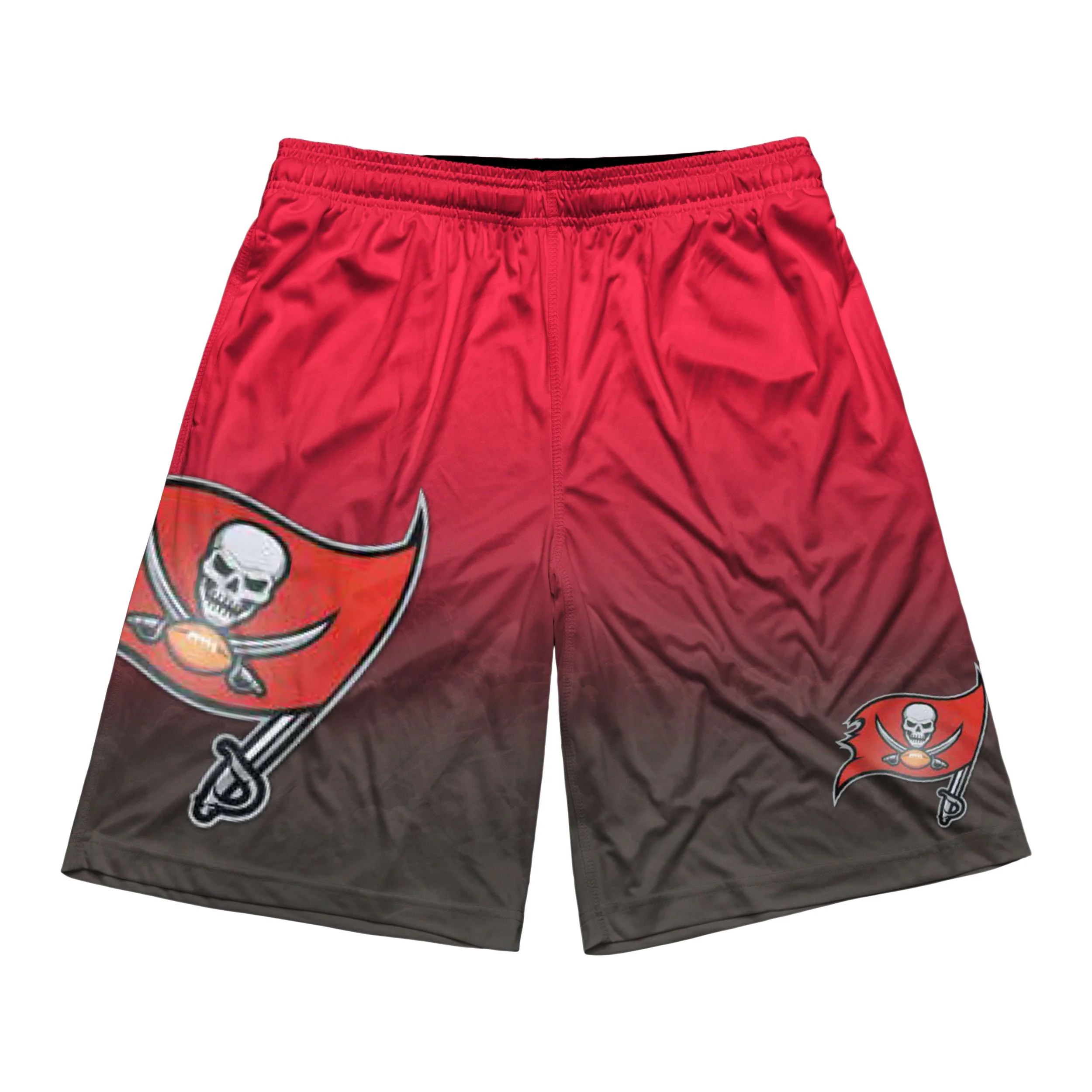 Tampa Bay Buccaneers NFL Gradient Big Logo Training Shorts - Image 3