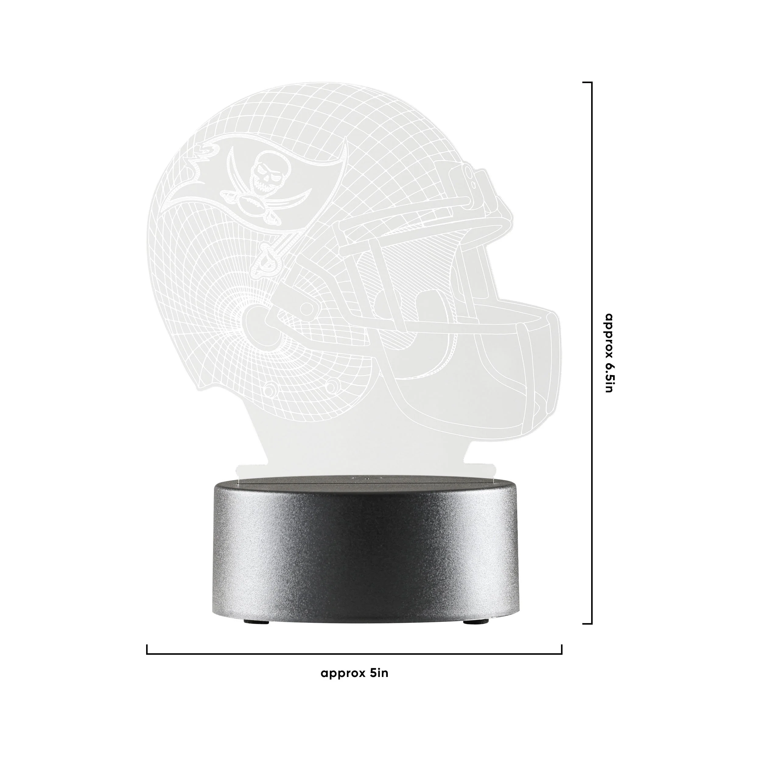 Tampa Bay Buccaneers NFL Helmet Desk Light - Image 5