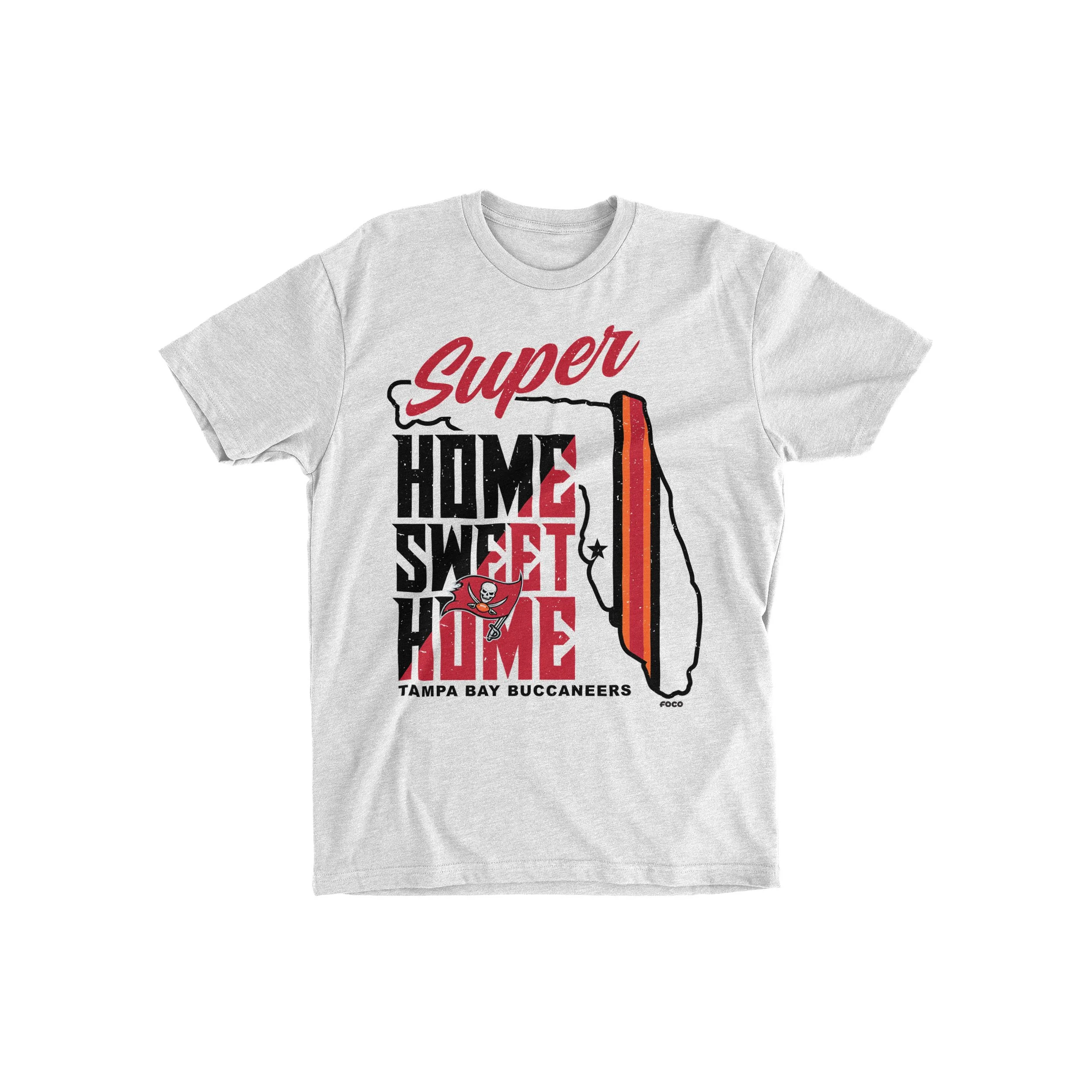 Tampa Bay Buccaneers NFL Home Sweet Home T-Shirt - Image 2