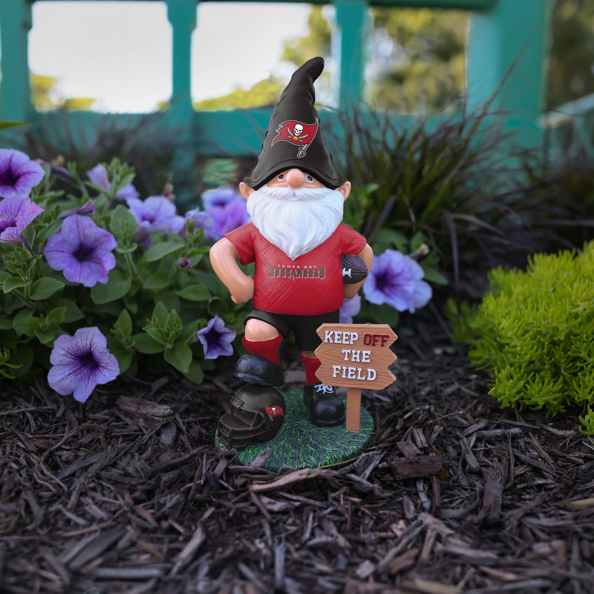 Tampa Bay Buccaneers NFL Keep Off The Field Gnome - Image 5