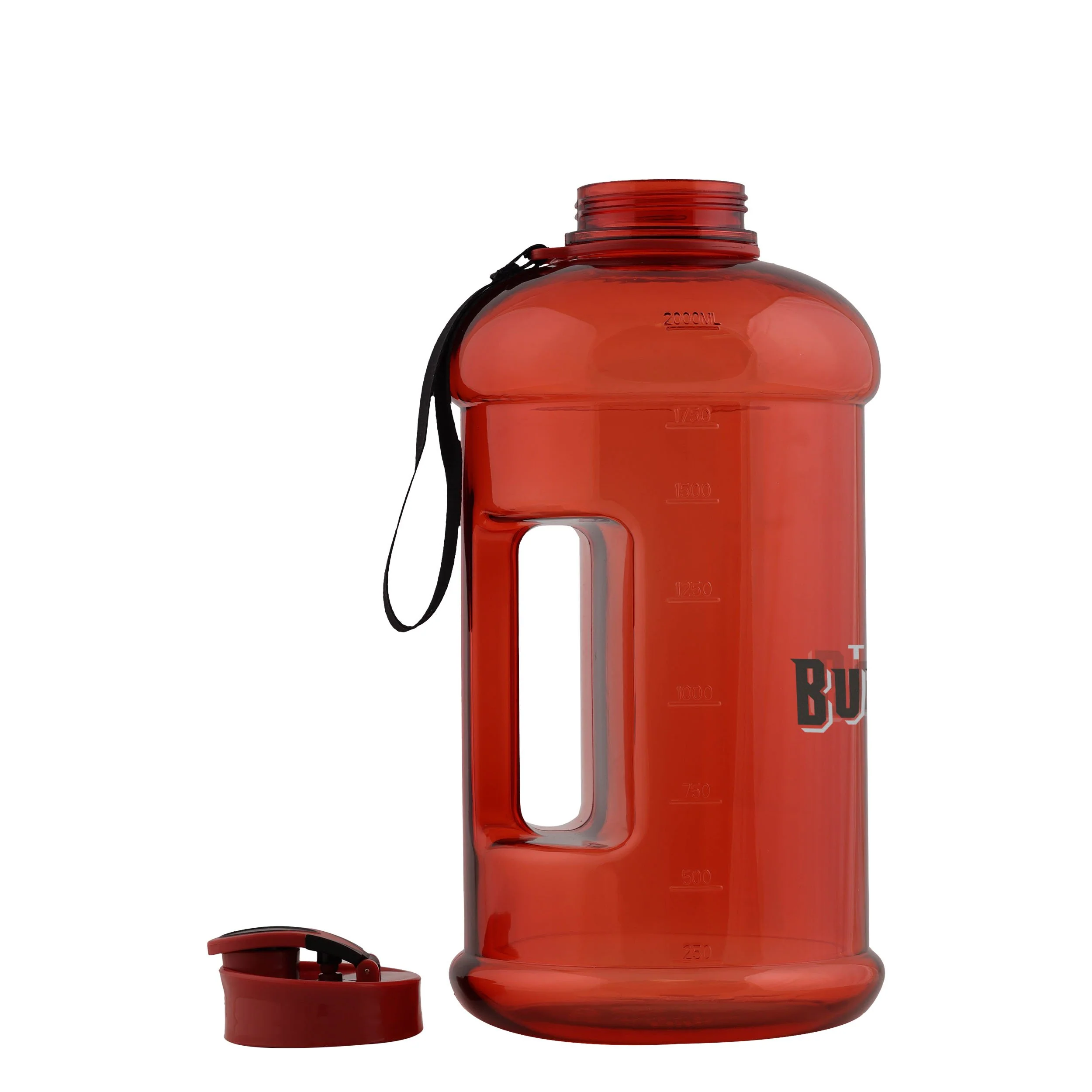 Tampa Bay Buccaneers NFL Large Team Color Clear Sports Bottle - Image 3