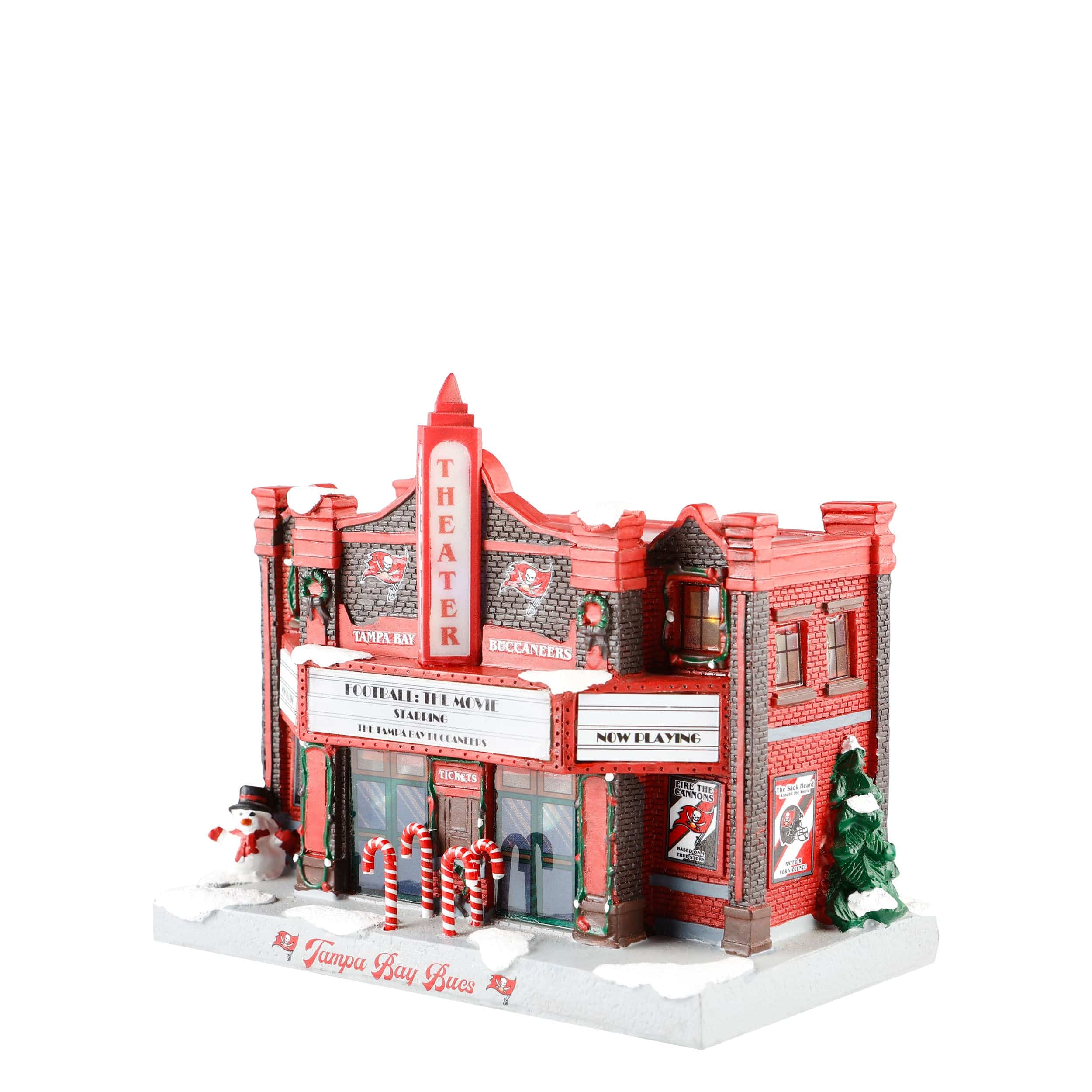 Tampa Bay Buccaneers NFL Light Up Resin Team Theater - Image 3