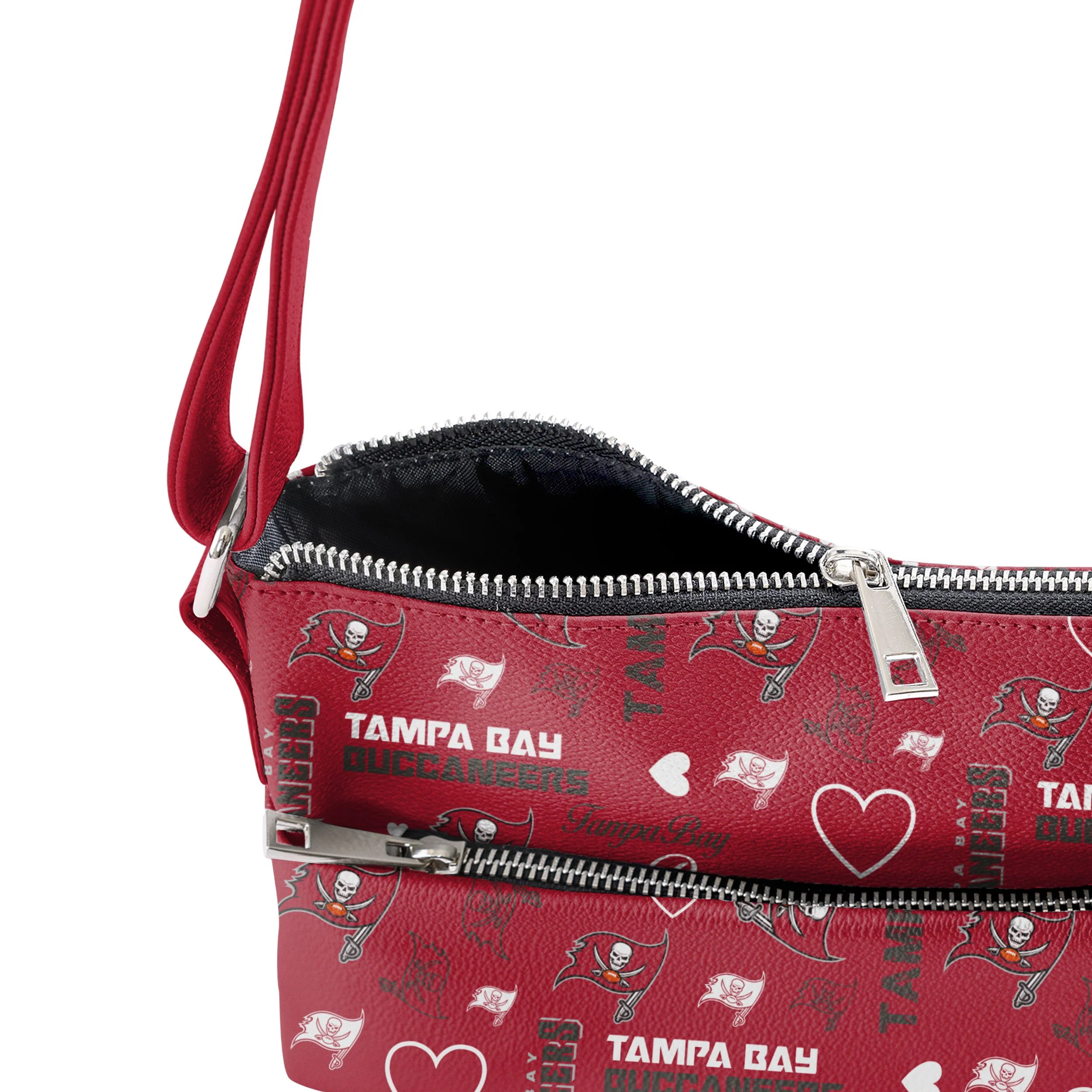 Tampa Bay Buccaneers NFL Logo Love Crossbody Purse - Image 4