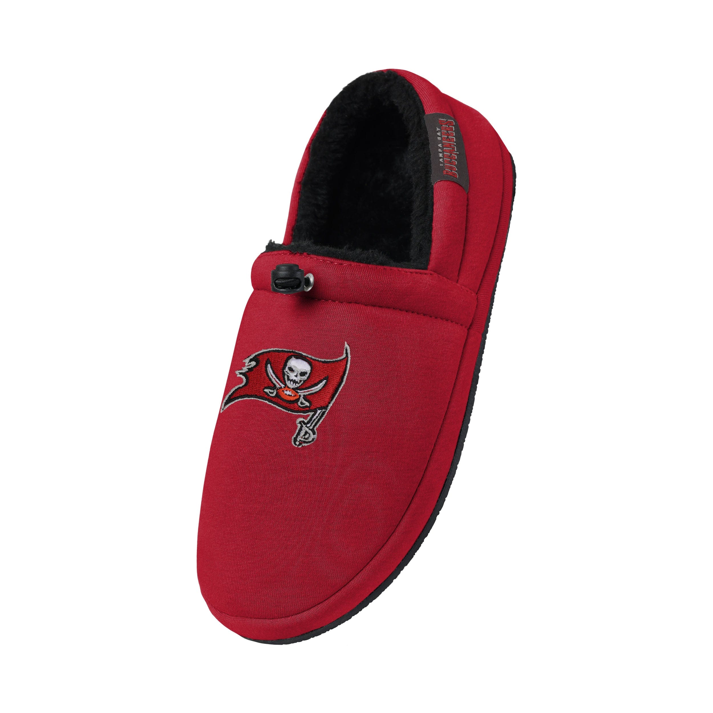 Tampa Bay Buccaneers NFL Mens Big Logo Athletic Moccasin Slippers - Image 3