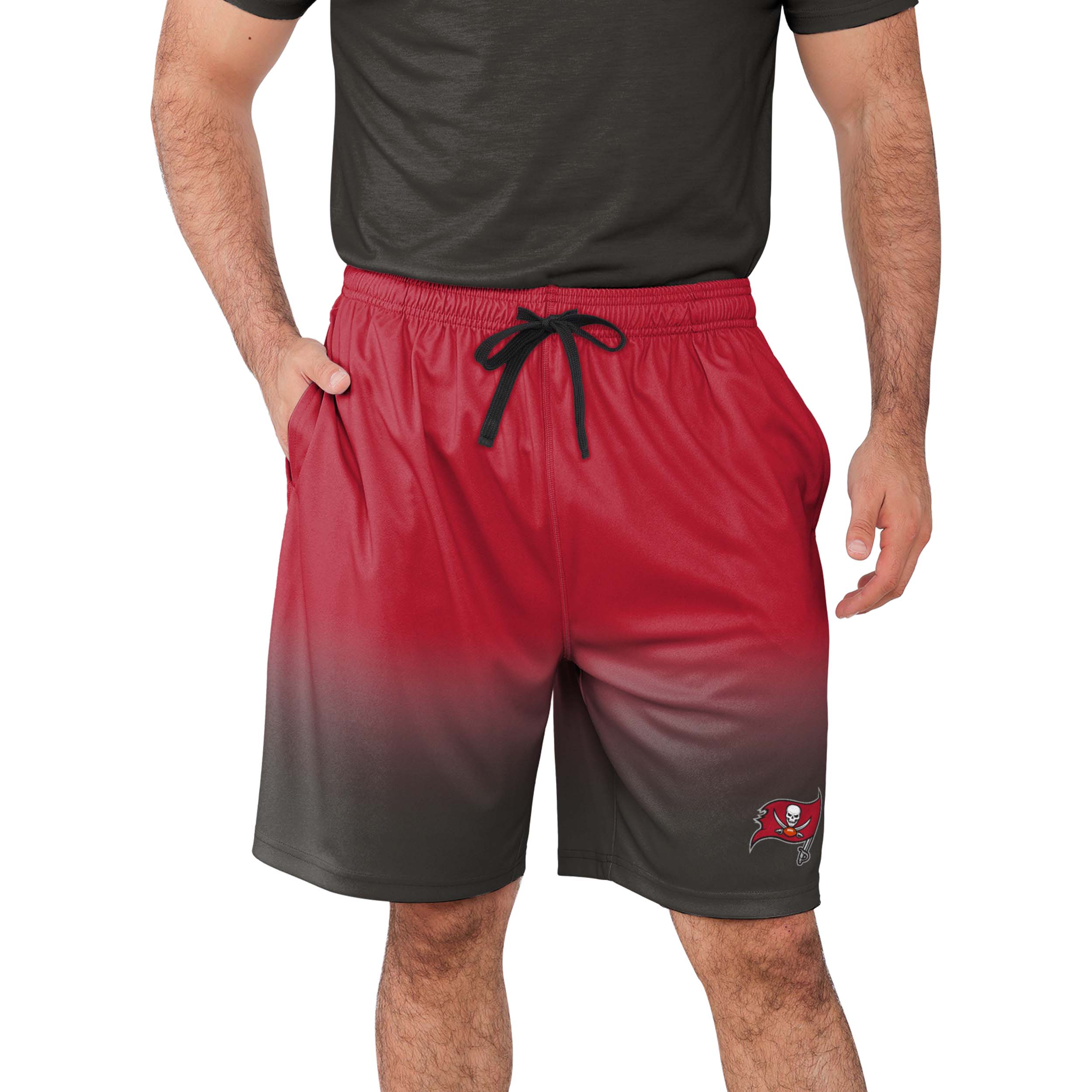Tampa Bay Buccaneers NFL Mens Game Ready Gradient Training Shorts - Image 2