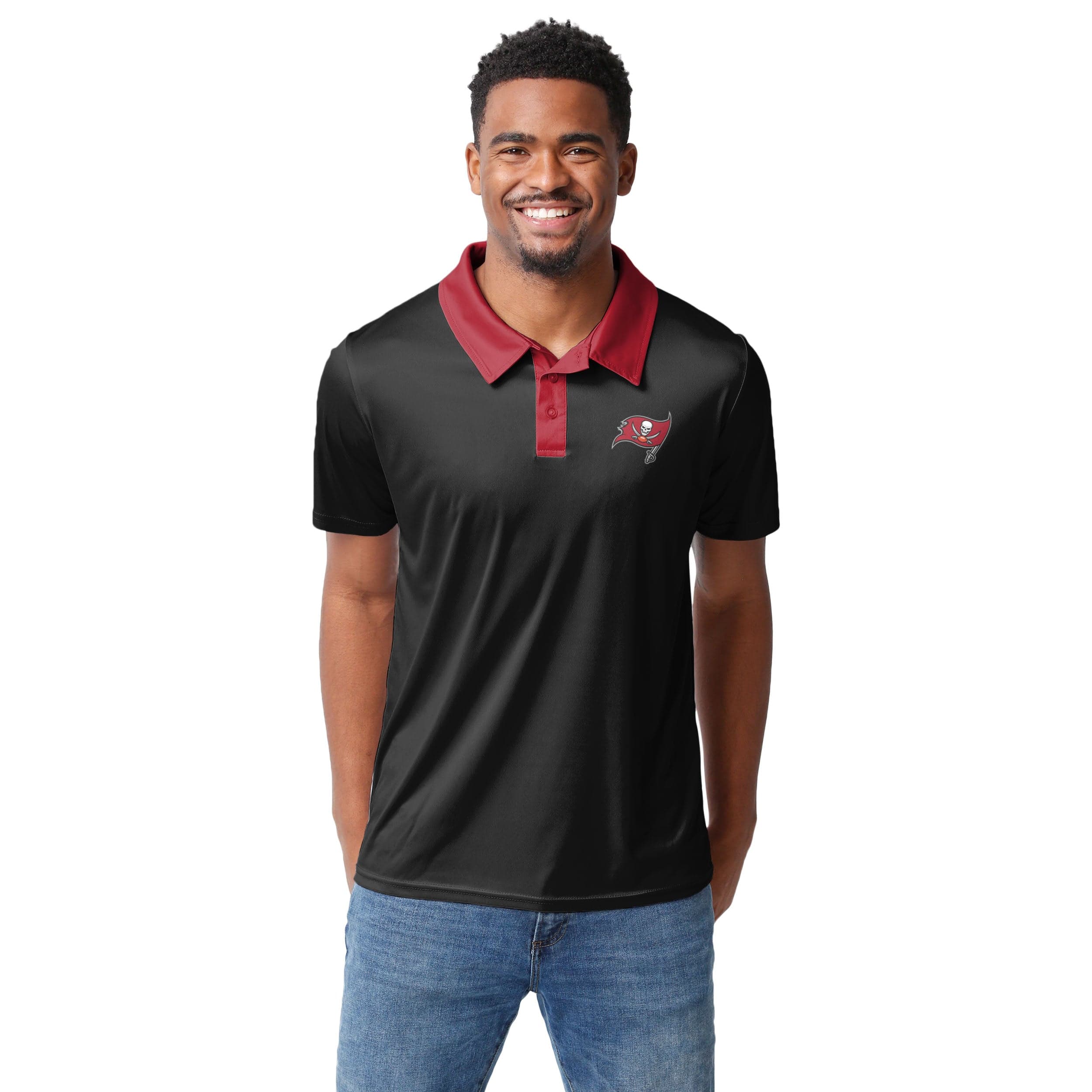 Tampa Bay Buccaneers NFL Mens Nightcap Polyester Polo - Image 2