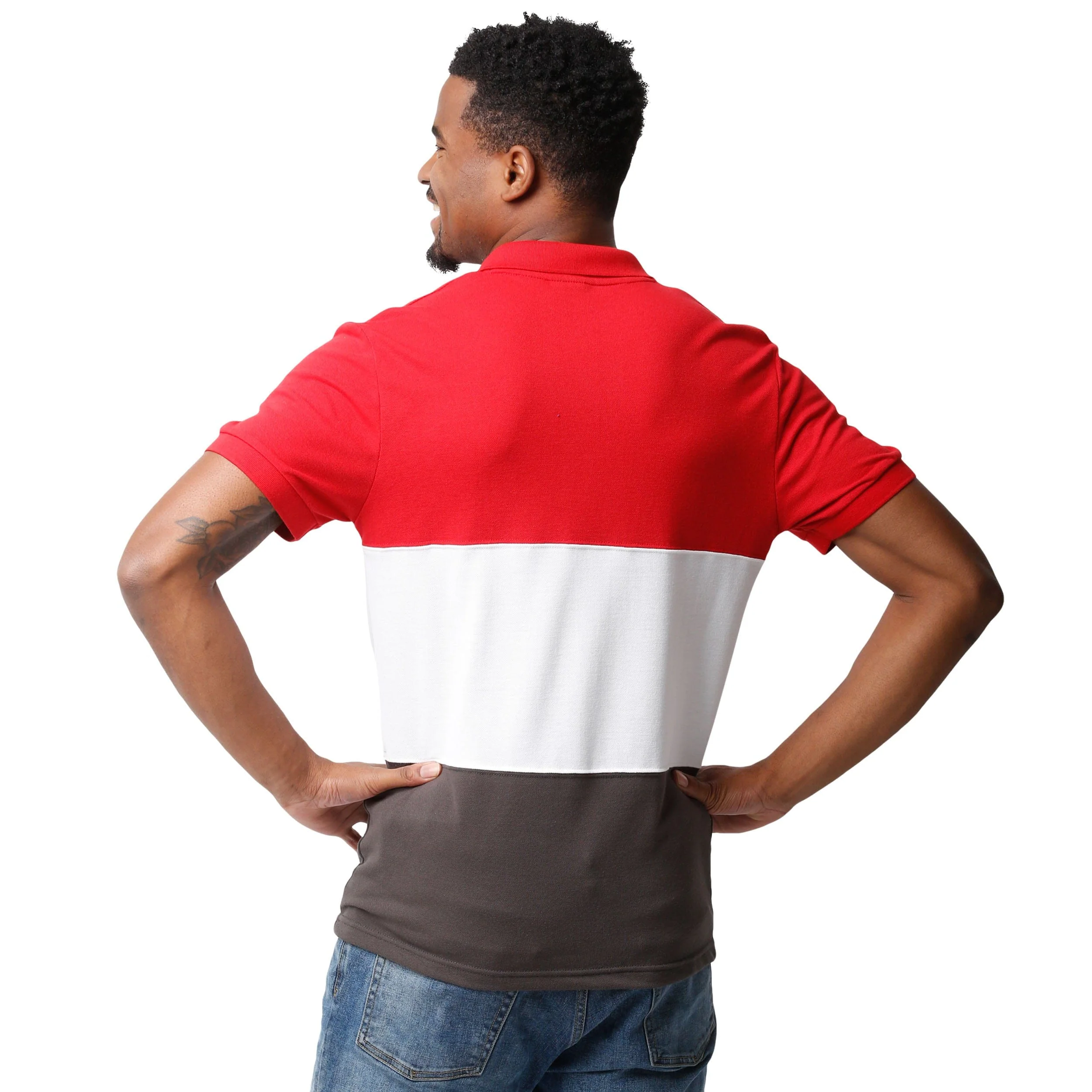 Tampa Bay Buccaneers NFL Mens Rugby Scrum Polo - Image 3