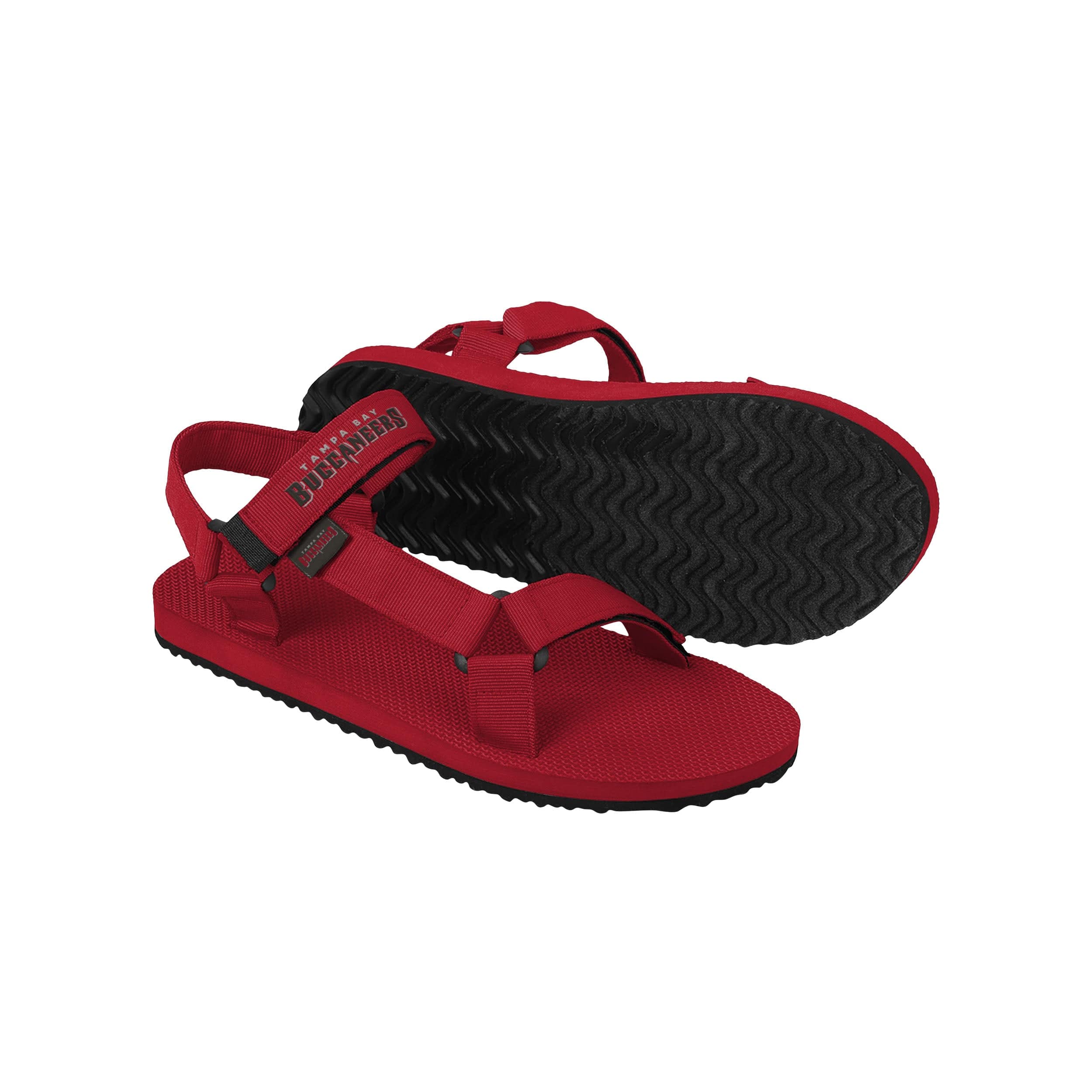 Tampa Bay Buccaneers NFL Mens Solid Strap Sandal - Image 3