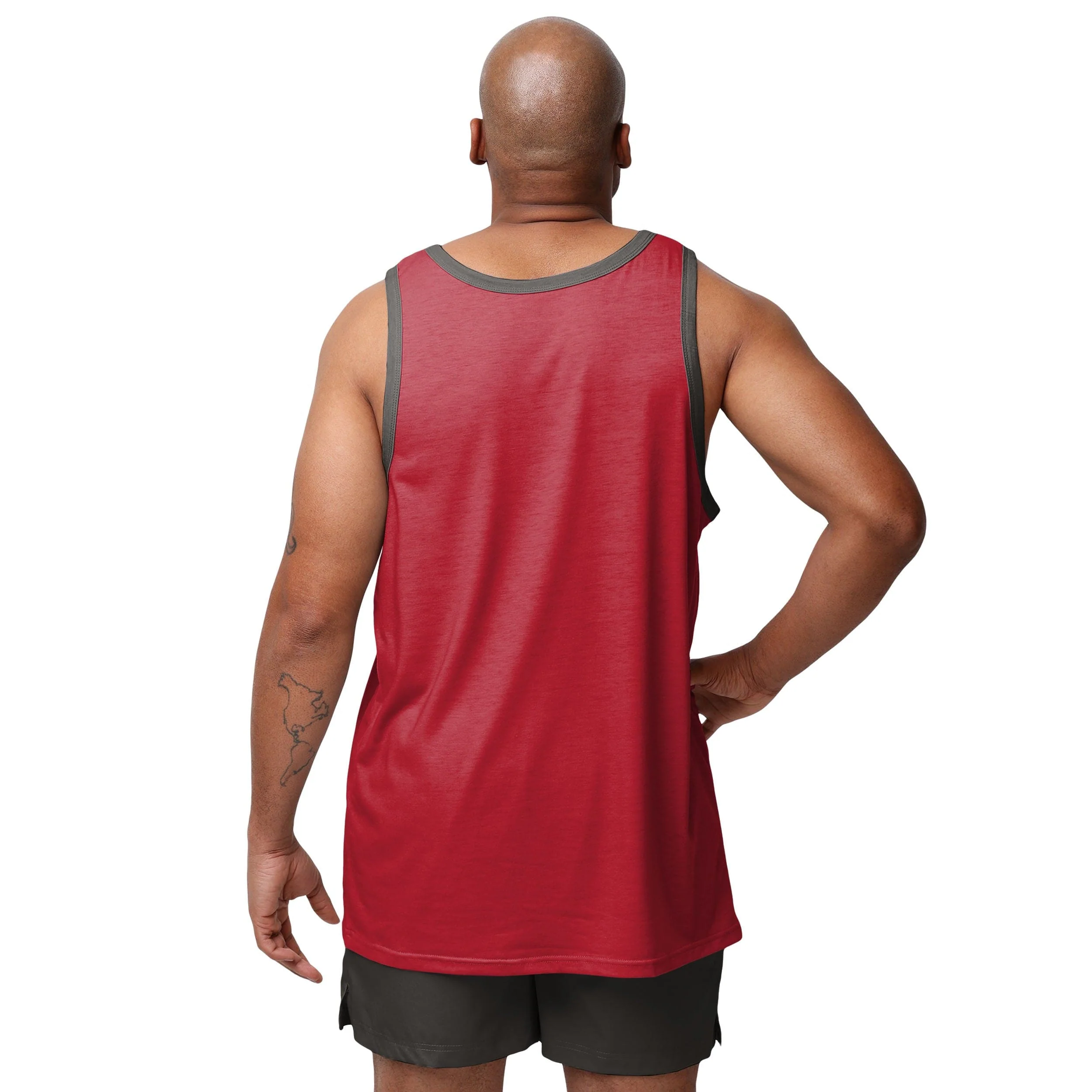 Tampa Bay Buccaneers NFL Mens Solid Wordmark Sleeveless Top - Image 2